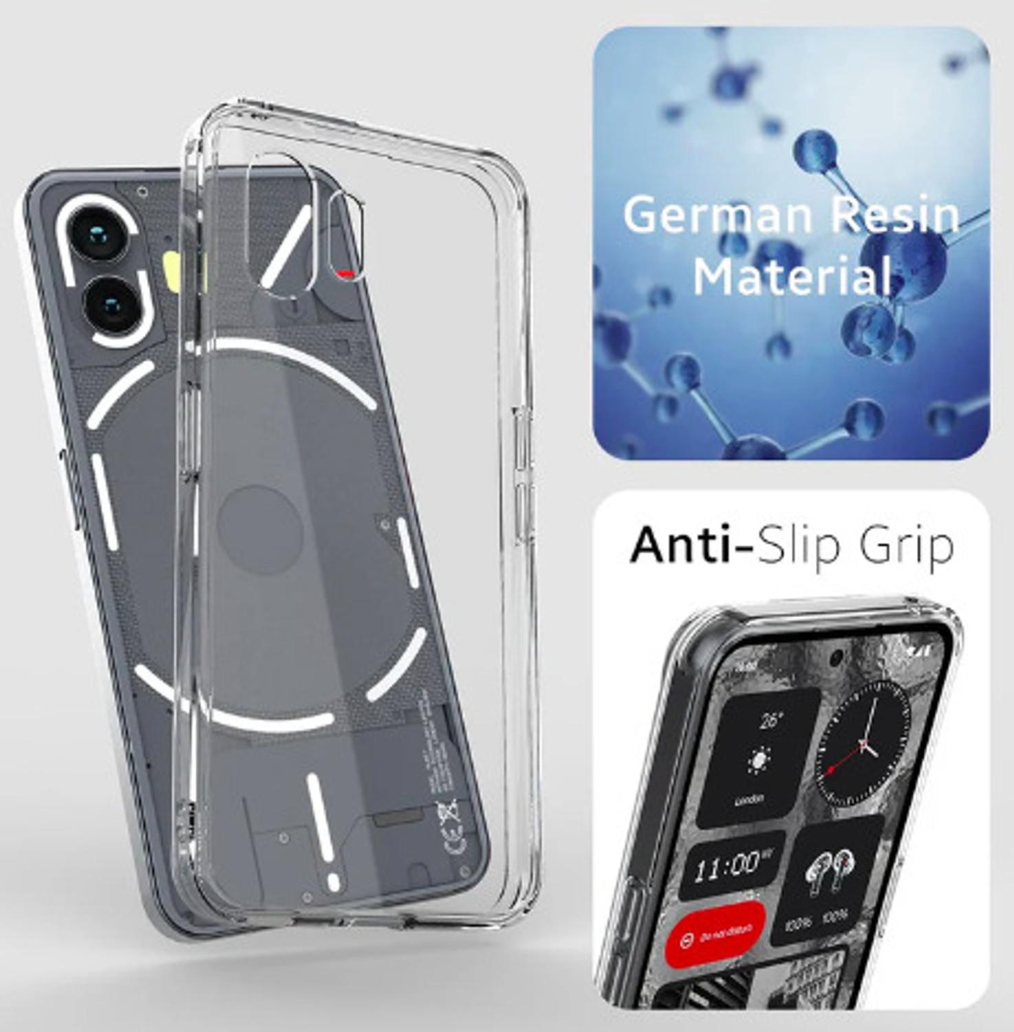 Image of Mobitech Back Cover for NOTHING PHONE 2