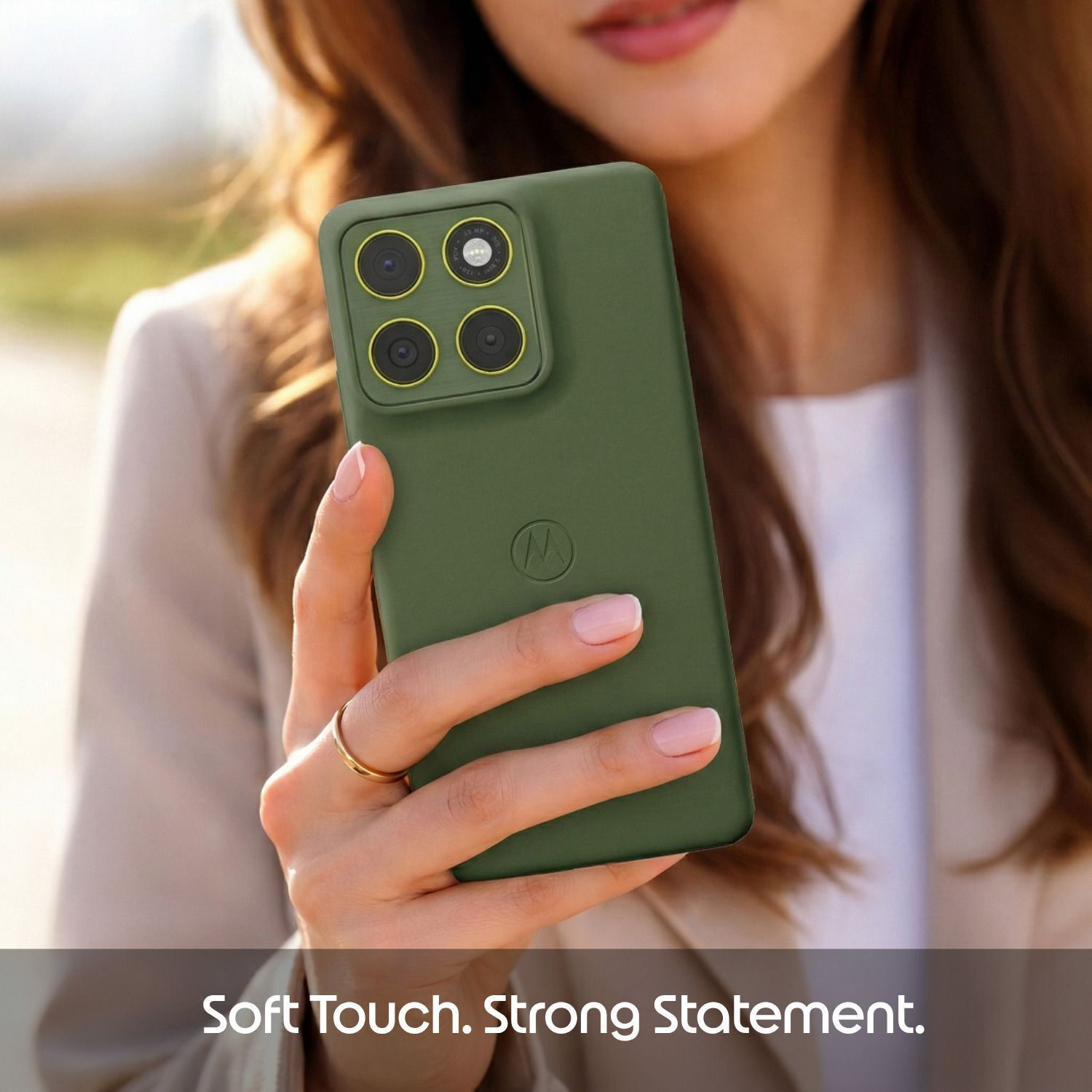 Image of MOTOROLA Back Cover for Moto Edge 70, Motorola Edge 70, MOTO EDGE 70 (Soft Matte), (Original Motorola Product)