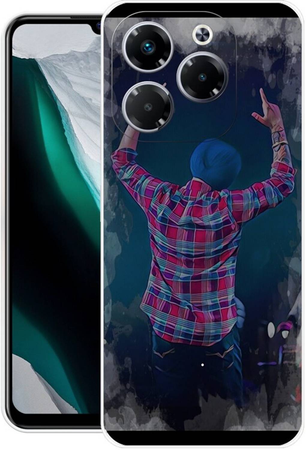 FRONK Back Cover for Infinix Note 40X 5G, X6838, Sidhu Moose Wala