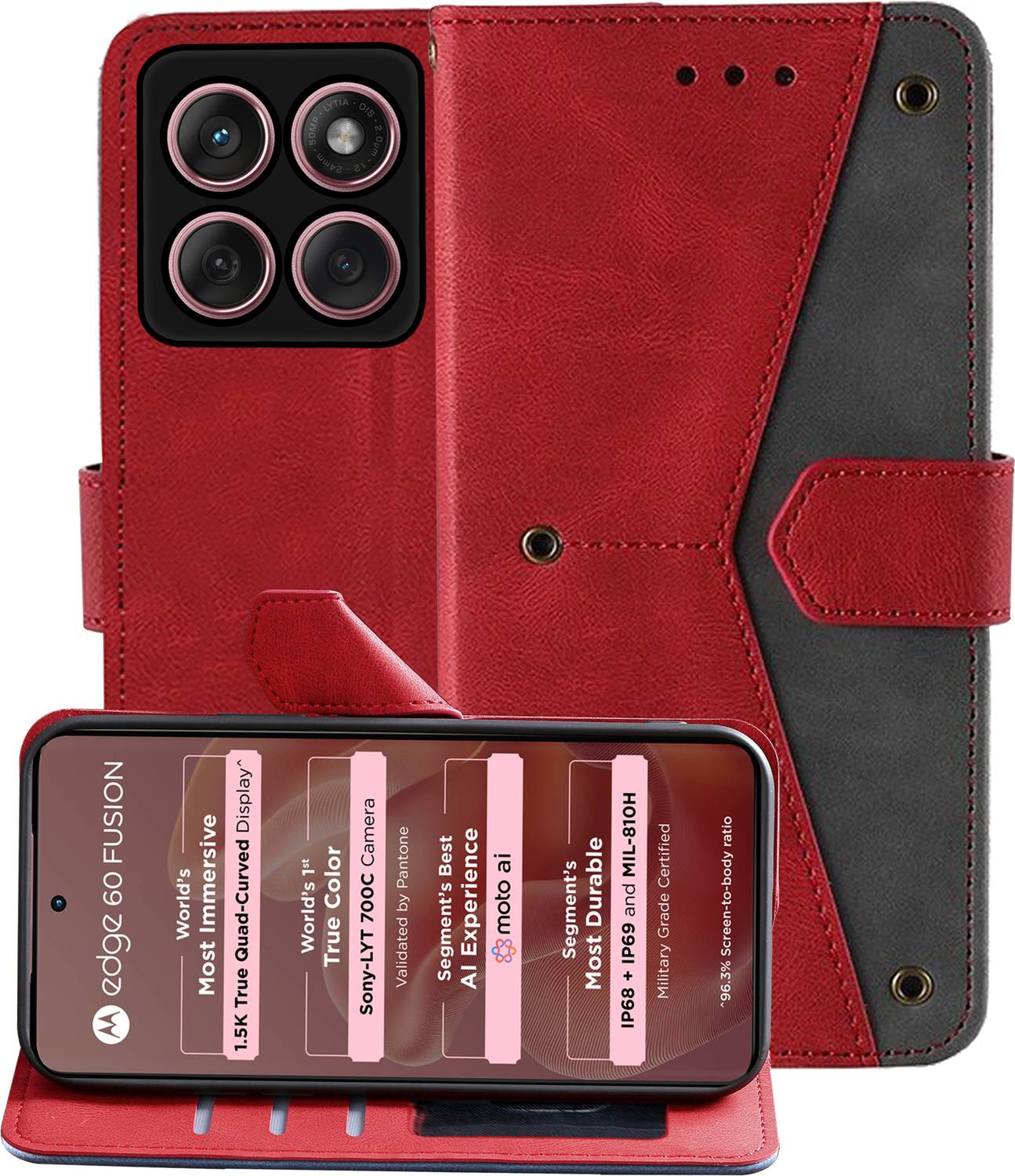 Autofocus Back Cover for Moto Edge 60 Fusion 5G