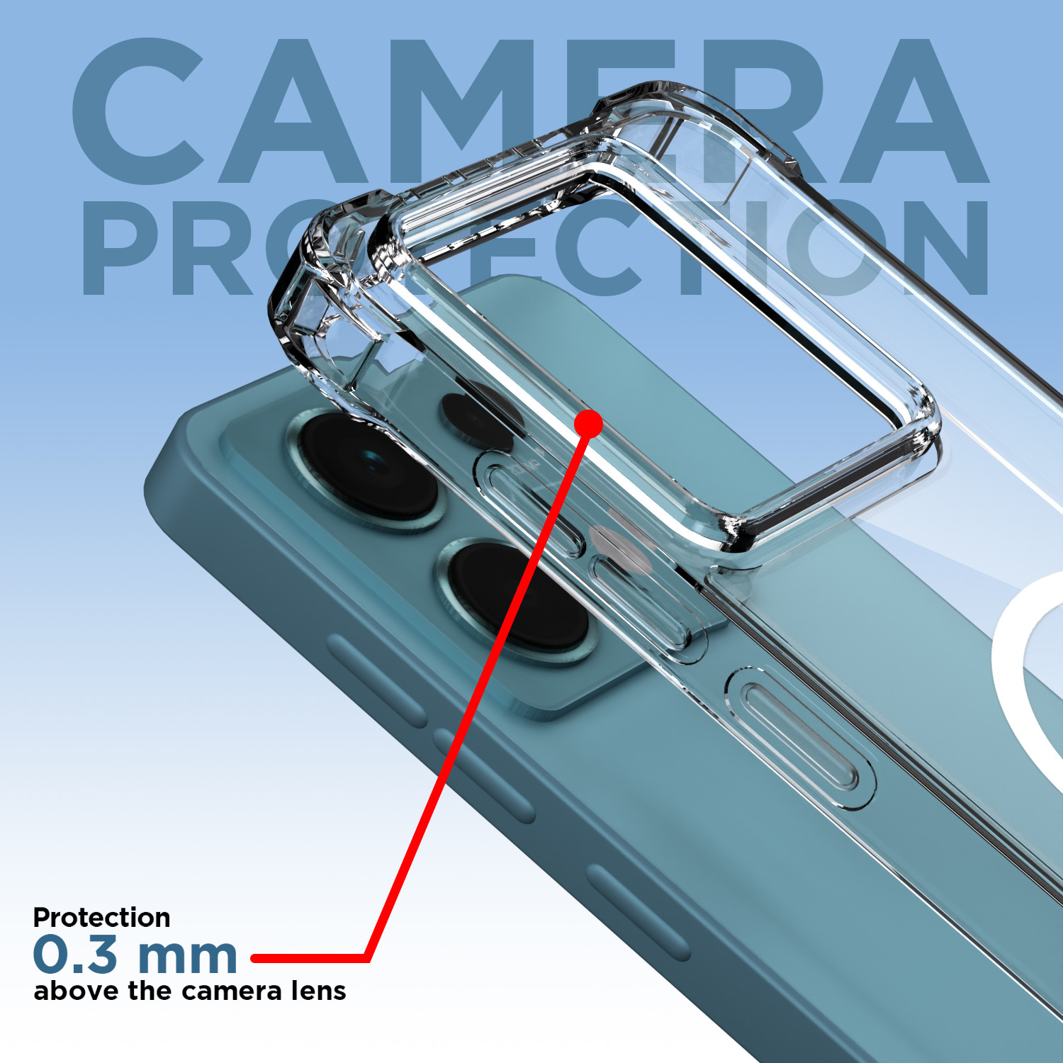 Image of Pikkme Back Cover for Poco X6 5G (Transparent, Grip Case, Thermoplastic Polyurethane, Pack of: 1)