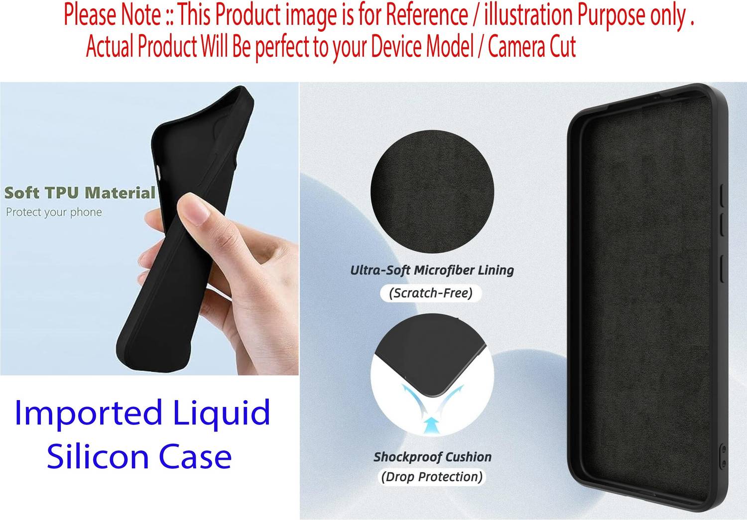 Outlier Back Cover for Realme C67 5G Black - Image 3