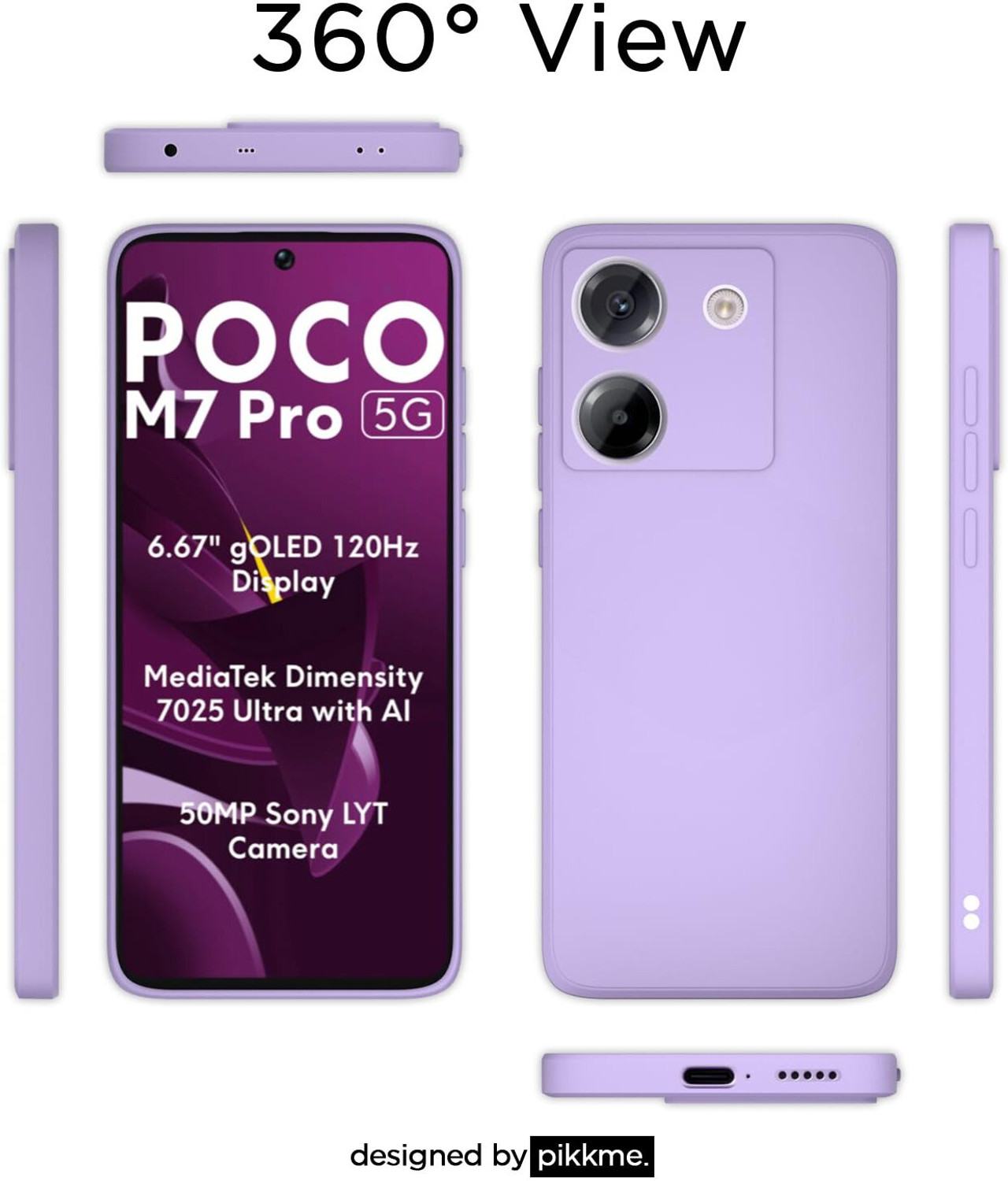 Image of GLOBAL NOMAD Back Cover for Poco M7 Pro 5G