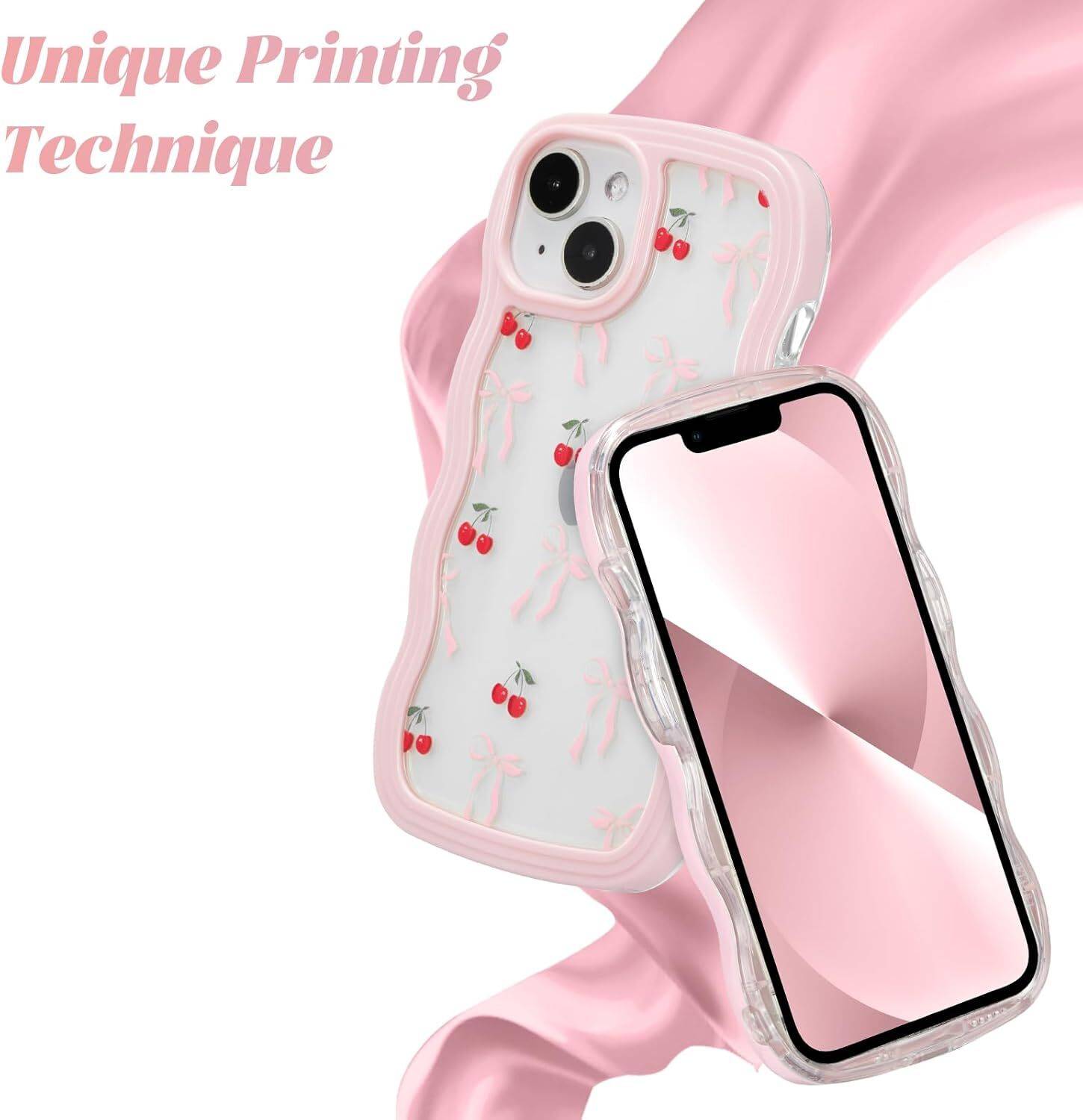 XYNOZ Back Cover for iPhone 13 Designer - Cute Aesthetic Floral