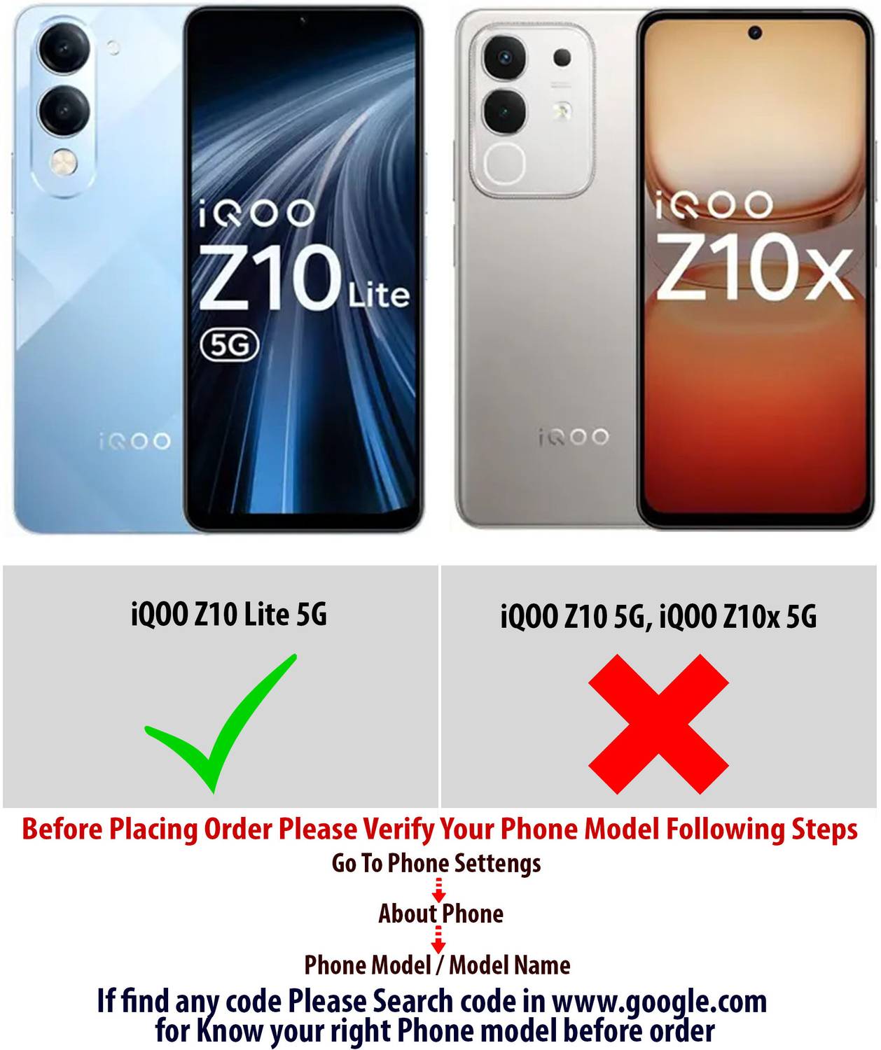 KEYCENT Back Cover for iQOO Z10 Lite 5G (J Y, J LOVES Y, NAME