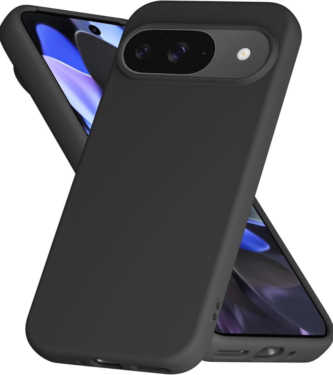 Image of arrise Back Cover for Google pixel 9 (Black, Grip Case, Silicon, Pack of: 1)