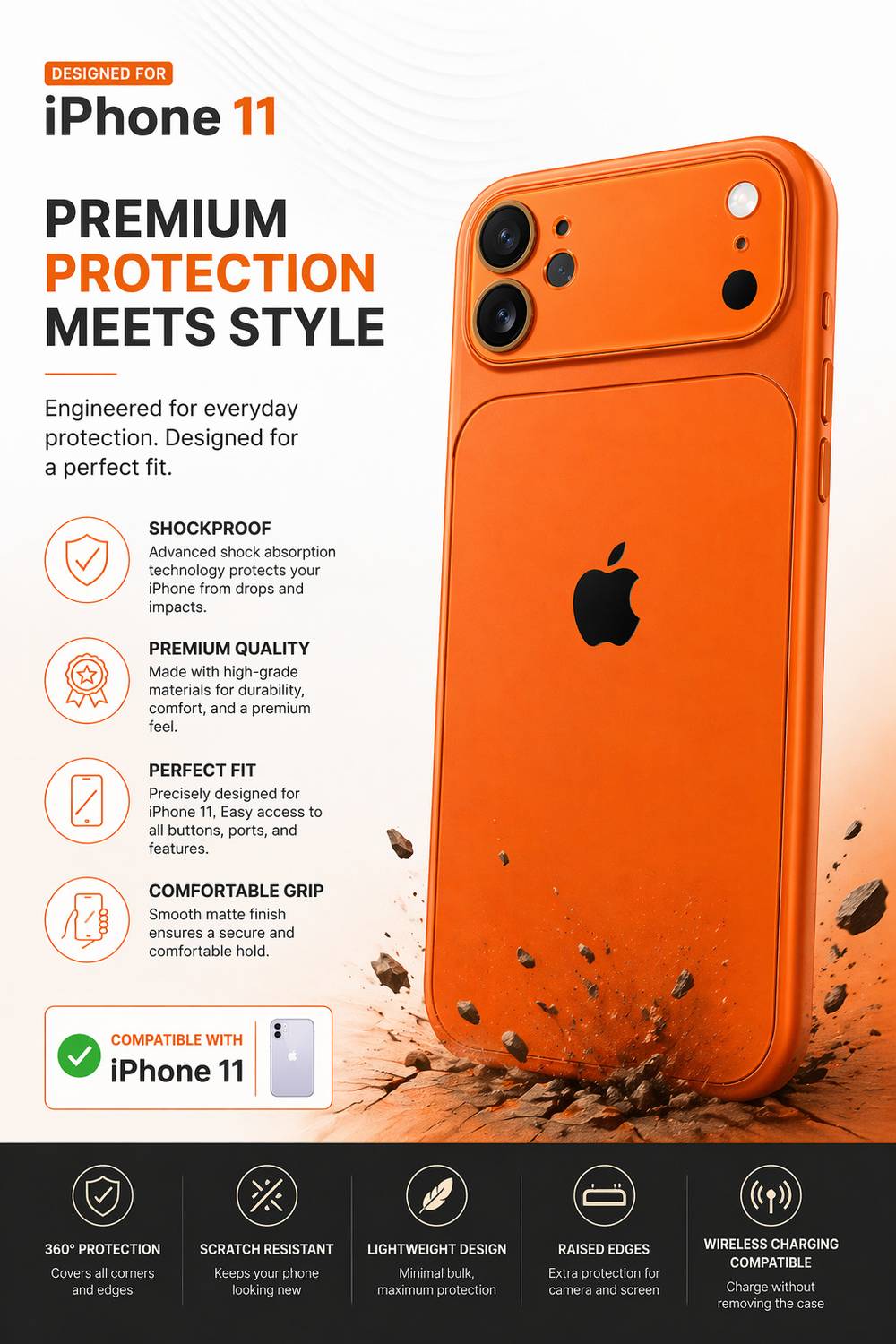 Zentro Back Cover for iPhone 11 - Image 3