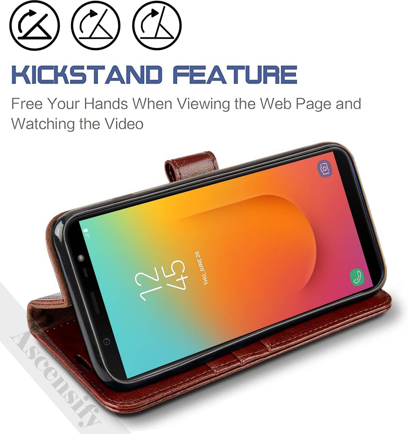 Image of Ascensify Back Cover for Samsung Galaxy J8