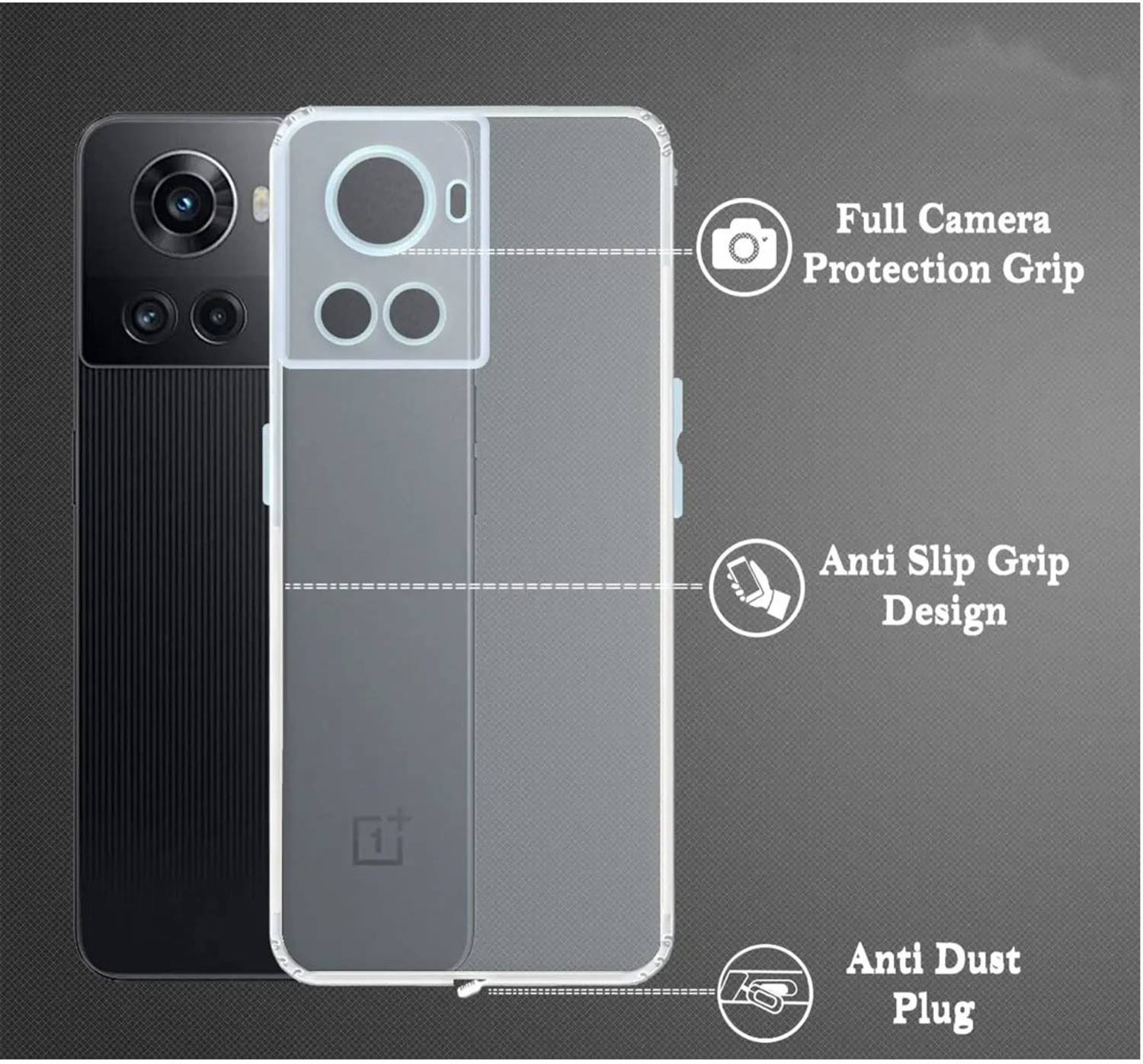 Casotec Back Cover for OnePlus 10R 5G - Image 3