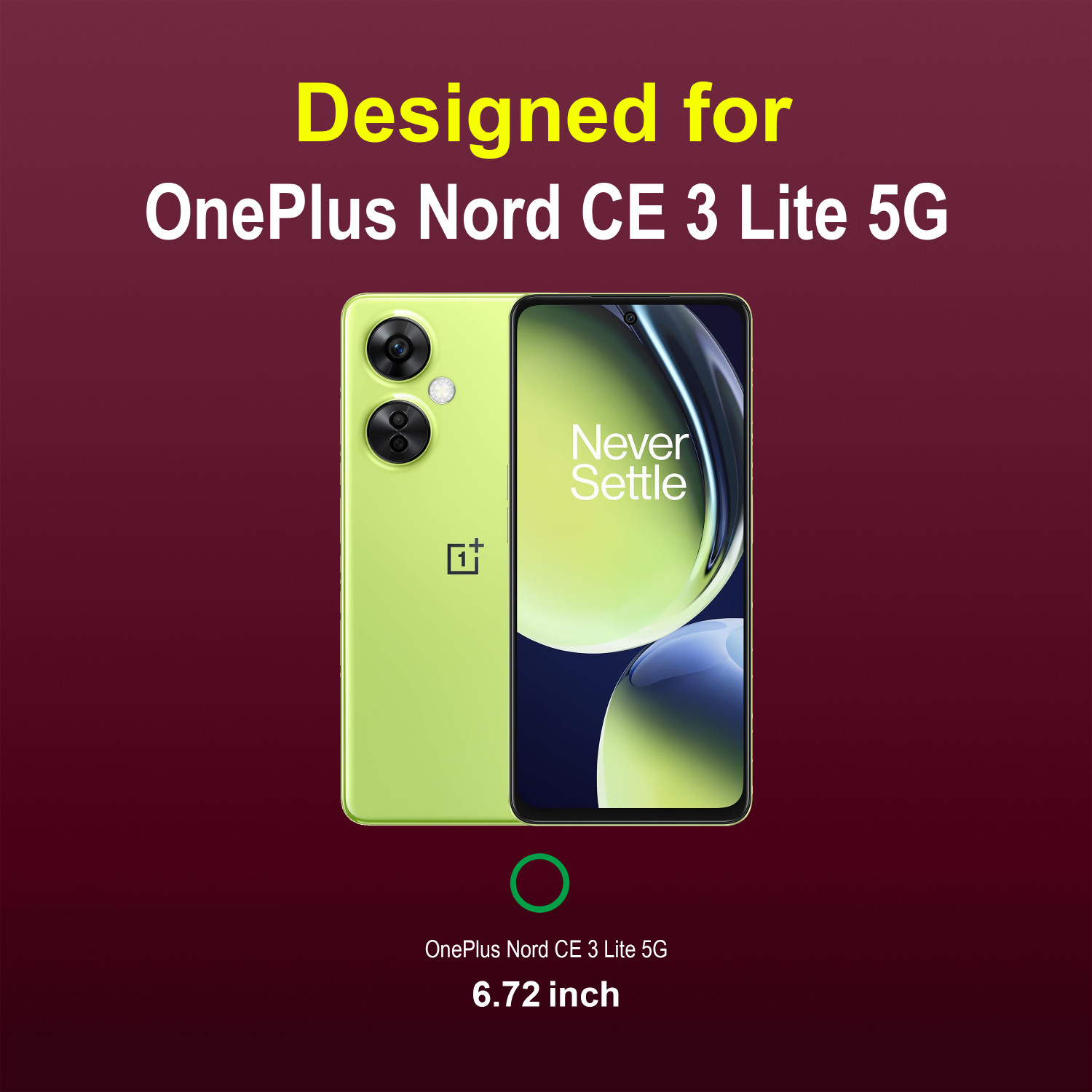 Image of GLOBAL NOMAD Back Cover for OnePlus Nord CE 3 Lite 5G