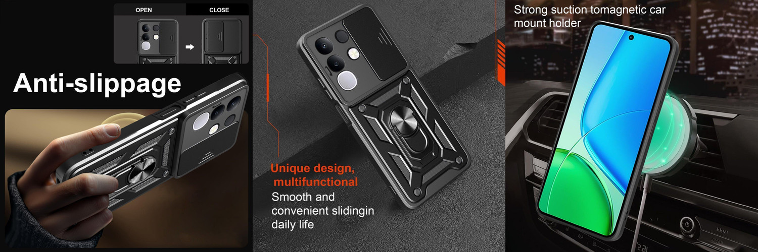 Image of Wellpoint Back Cover for vivo T4x 5G (Blue, Camera Bump Protector, Thermoplastic Polyurethane, Pack of: 1)