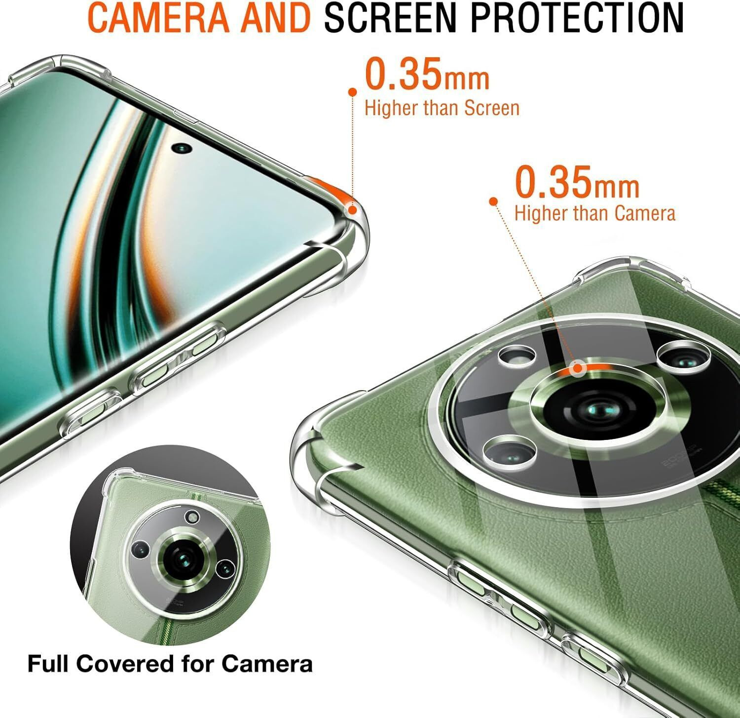 Image of NIKICOVER Back Cover for Realme 11 Pro 5G / Realme 11 Pro Plus 5G