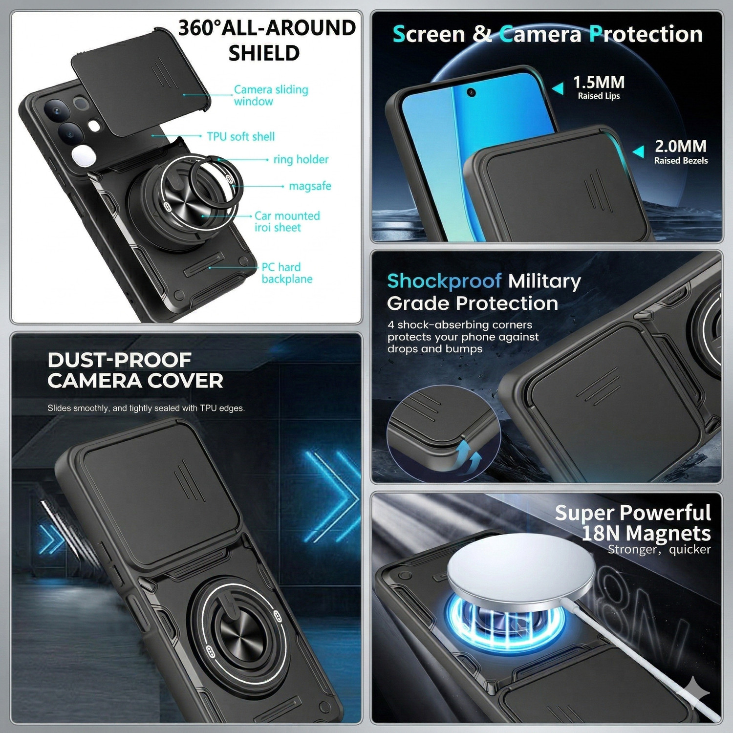 Image of Defenox Back Cover for MOTOROLA Edge 70 Fusion, MOTO Edge 70 Fusion