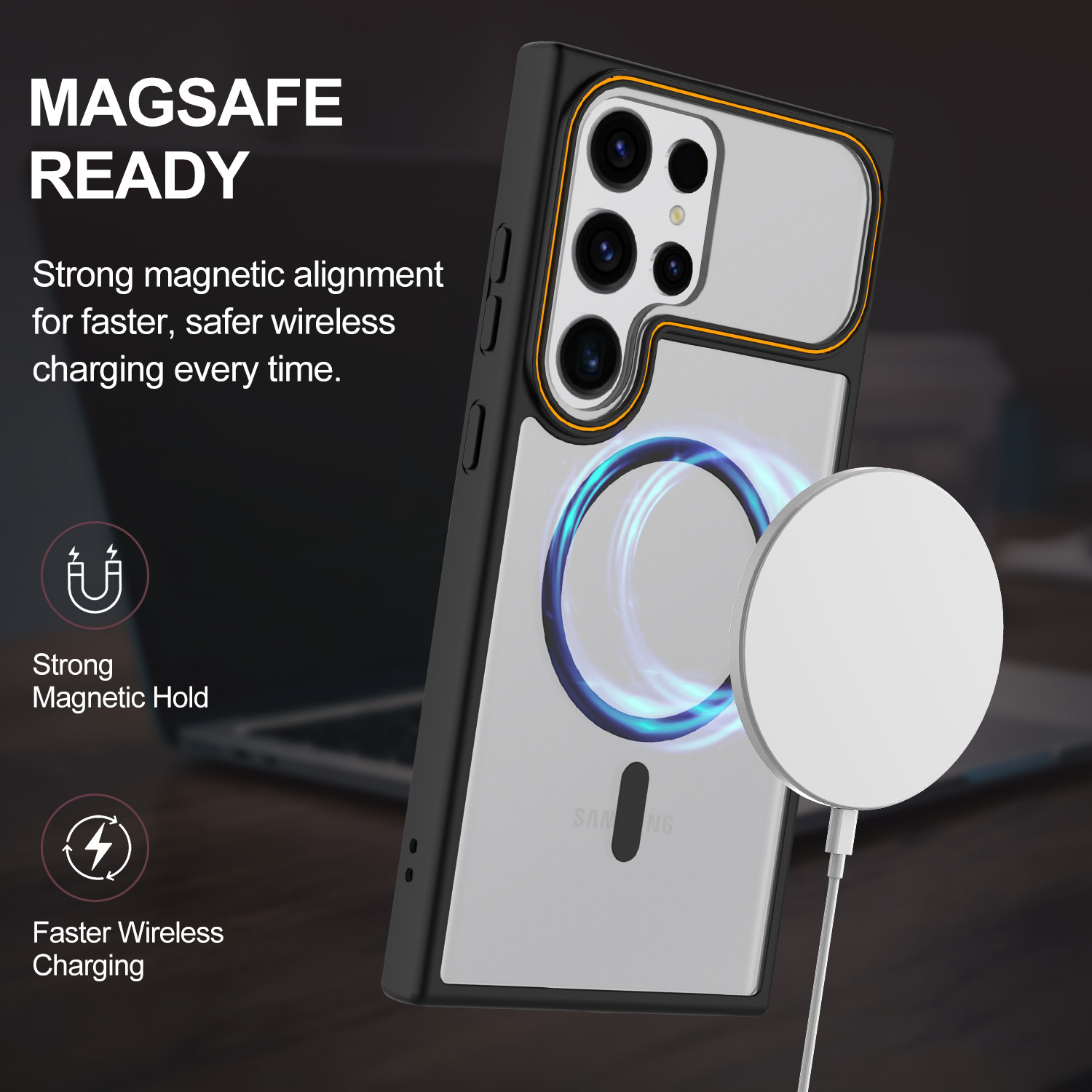 Image of KartV Back Cover for Samsung Galaxy S24 Ultra 5G