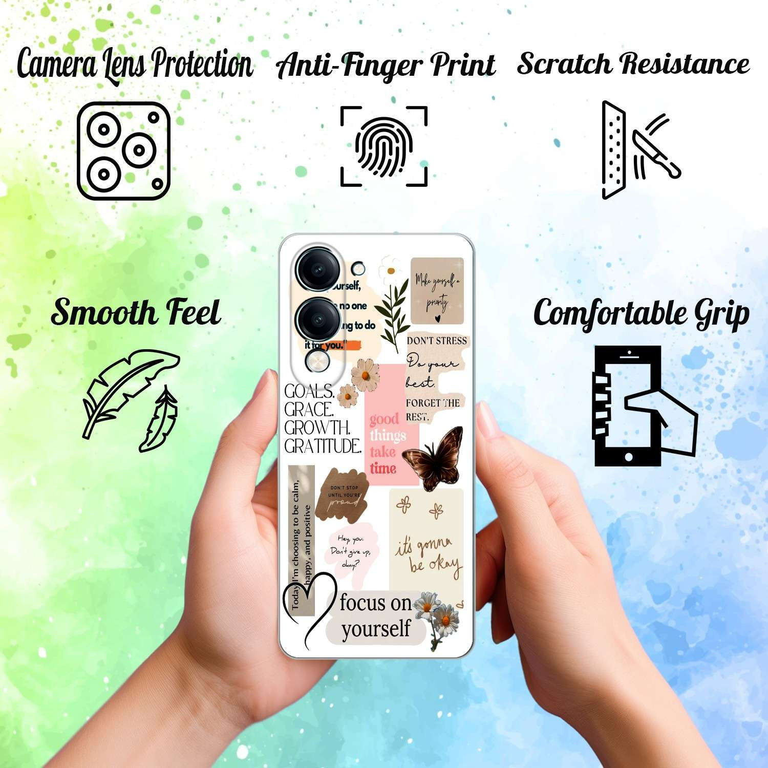 Image of Voijca Back Cover for vivo Y19 5G For Cute Girls Back Cover