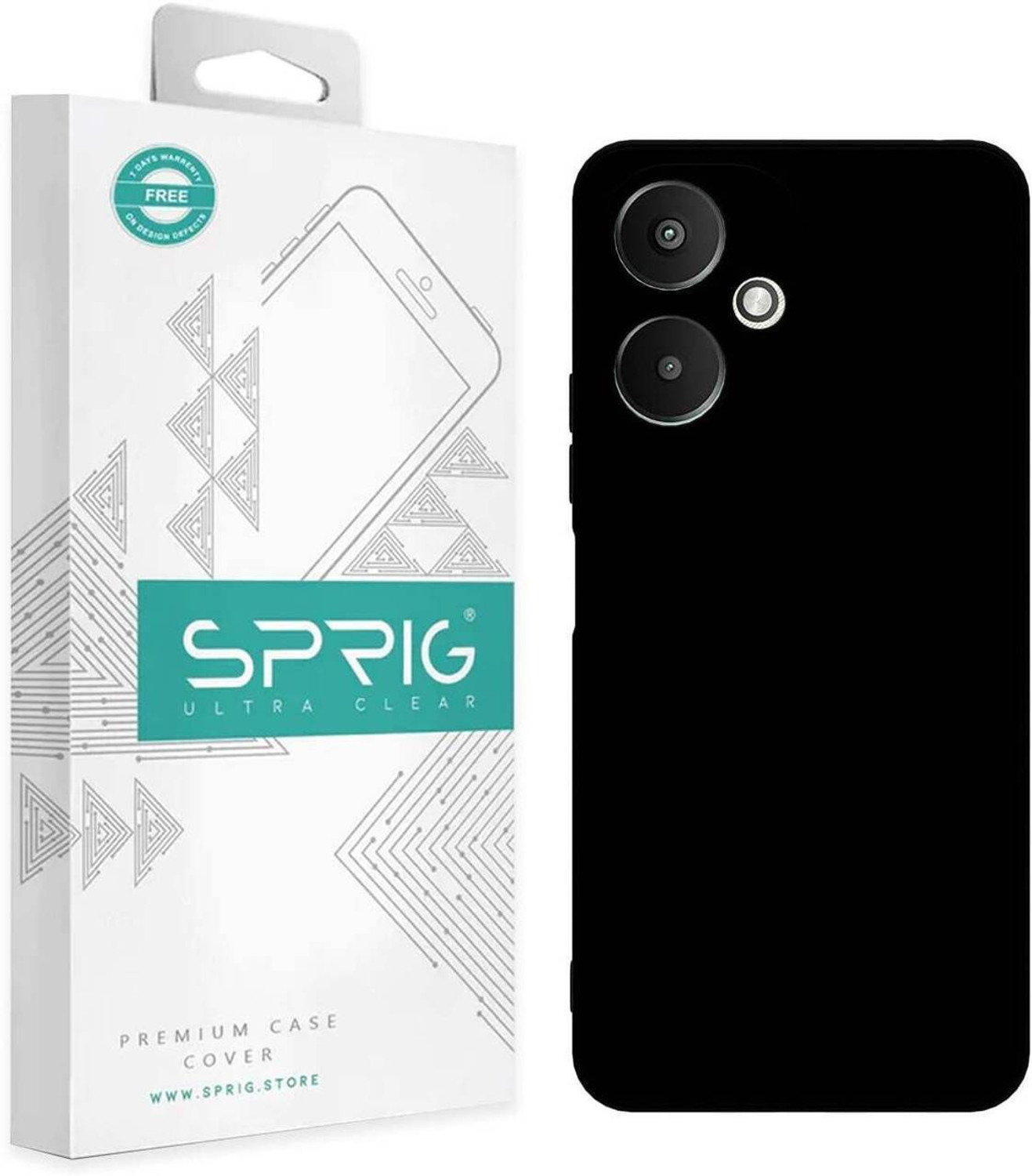 Sprig Back Cover for REDMI 13C 5G, REDMI 13c 5G, Redmi 13C 5G