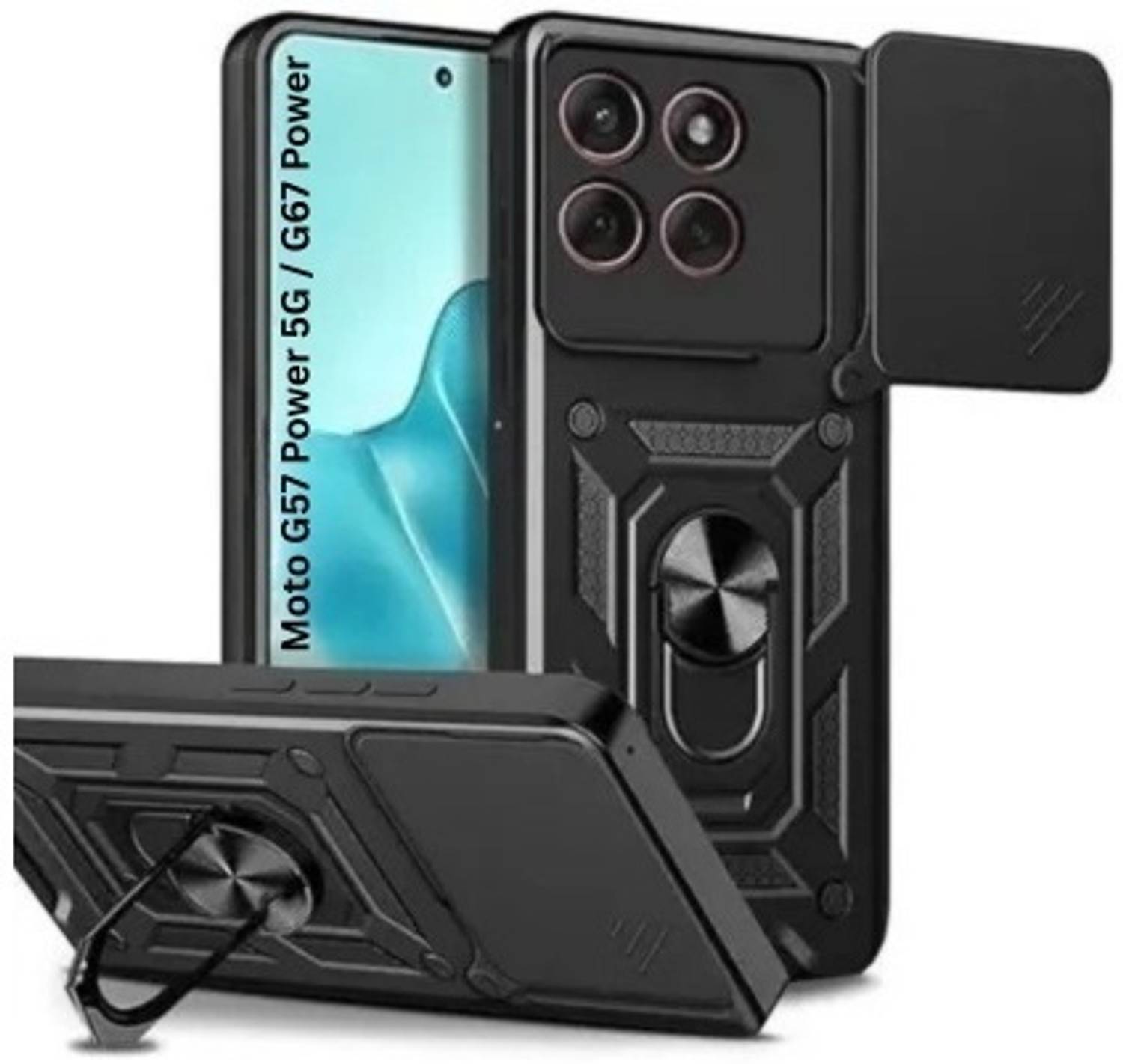 Fablue Back Cover for Motorola Moto G57 Power 5G