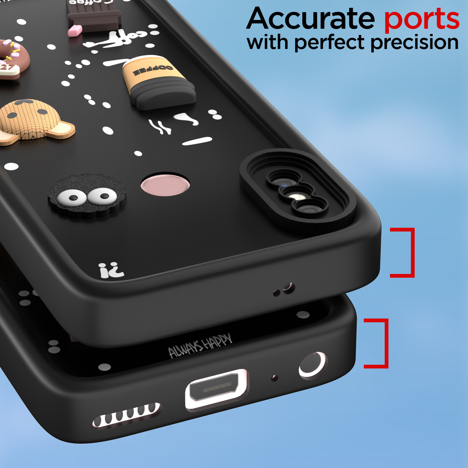 Image of Pikkme Back Cover for Mi Redmi Note 5 Pro