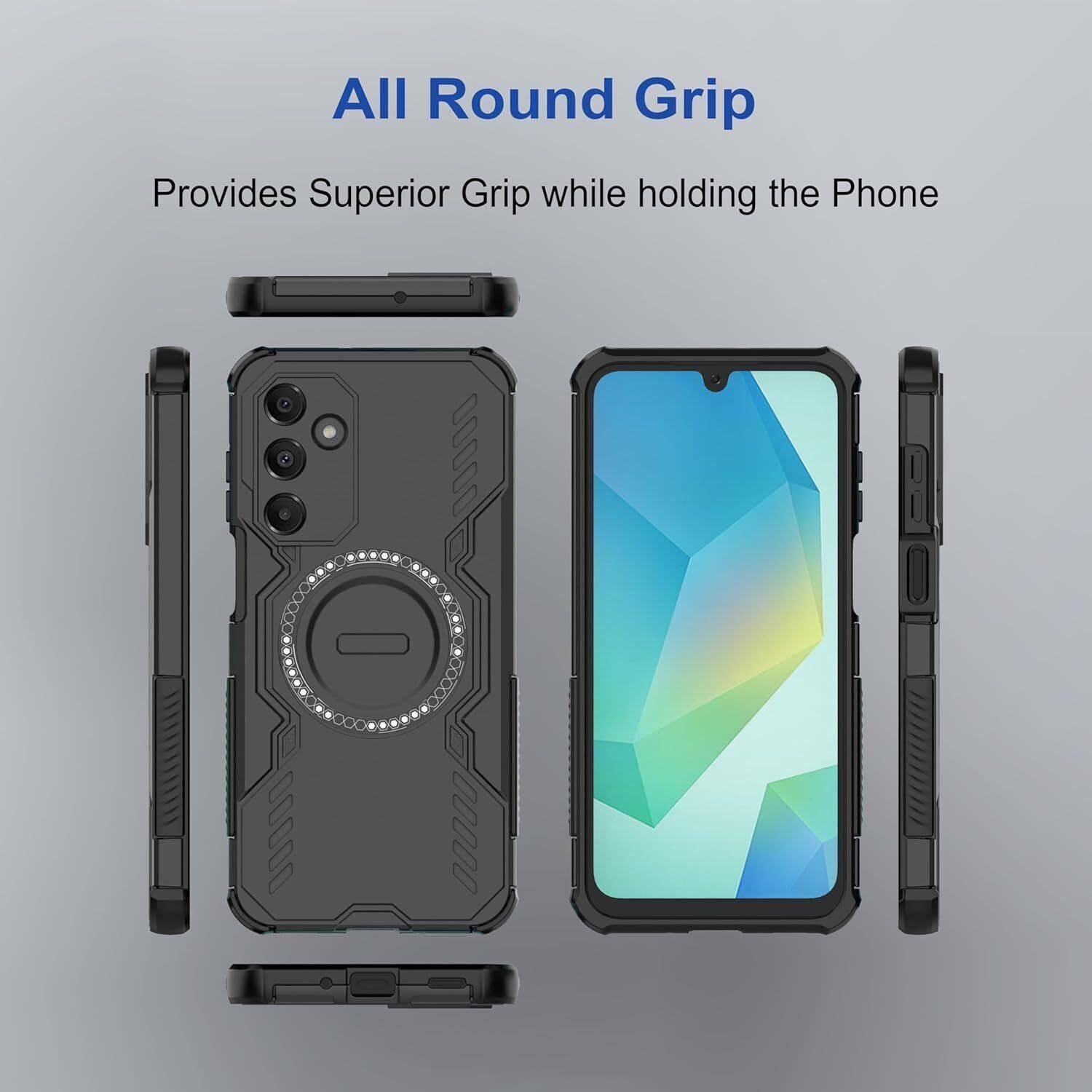 Fablue Back Cover for Samsung Galaxy F17 5G Black - Image 5