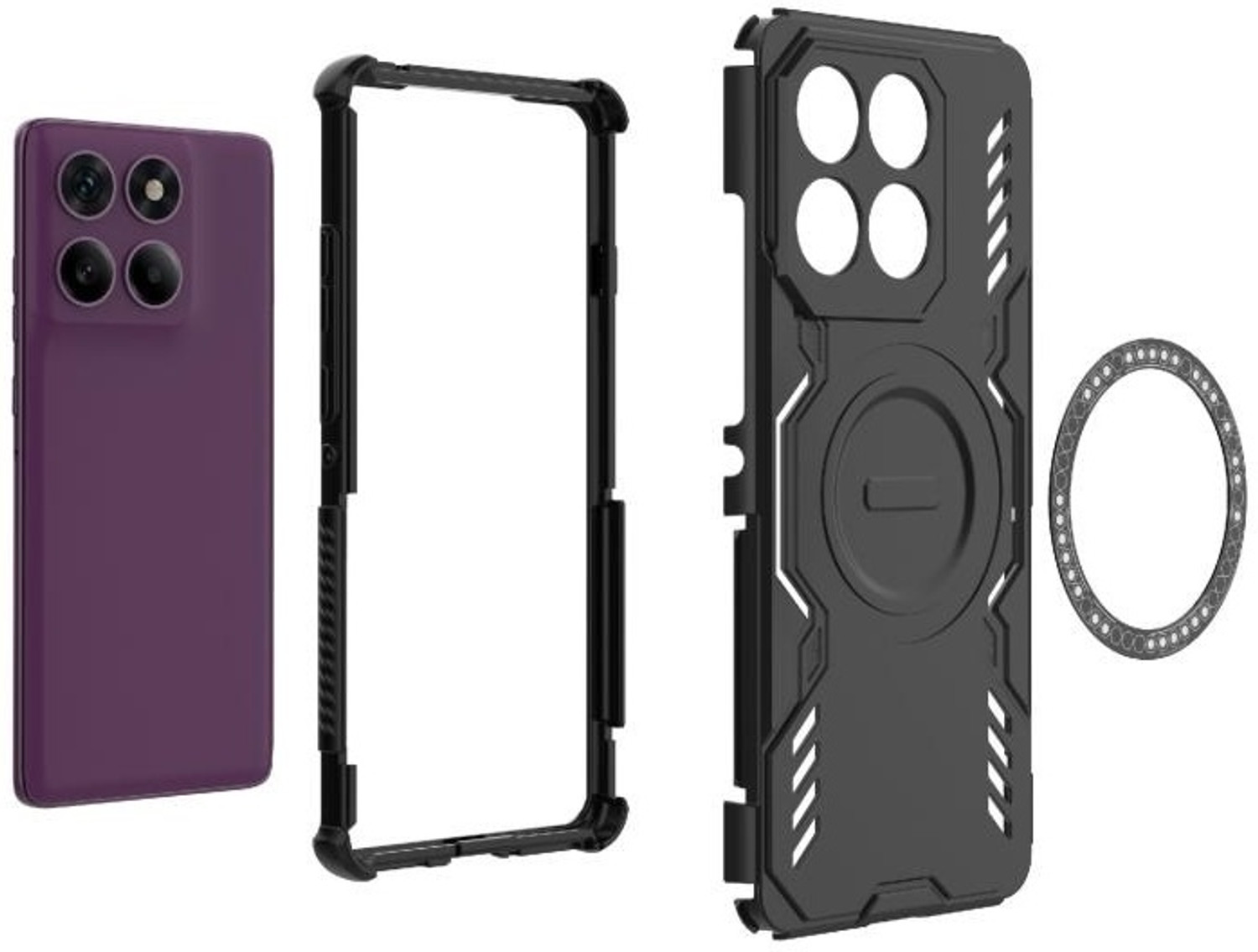 Image of KrKis Back Cover for MOTOROLA Edge 60 Pro