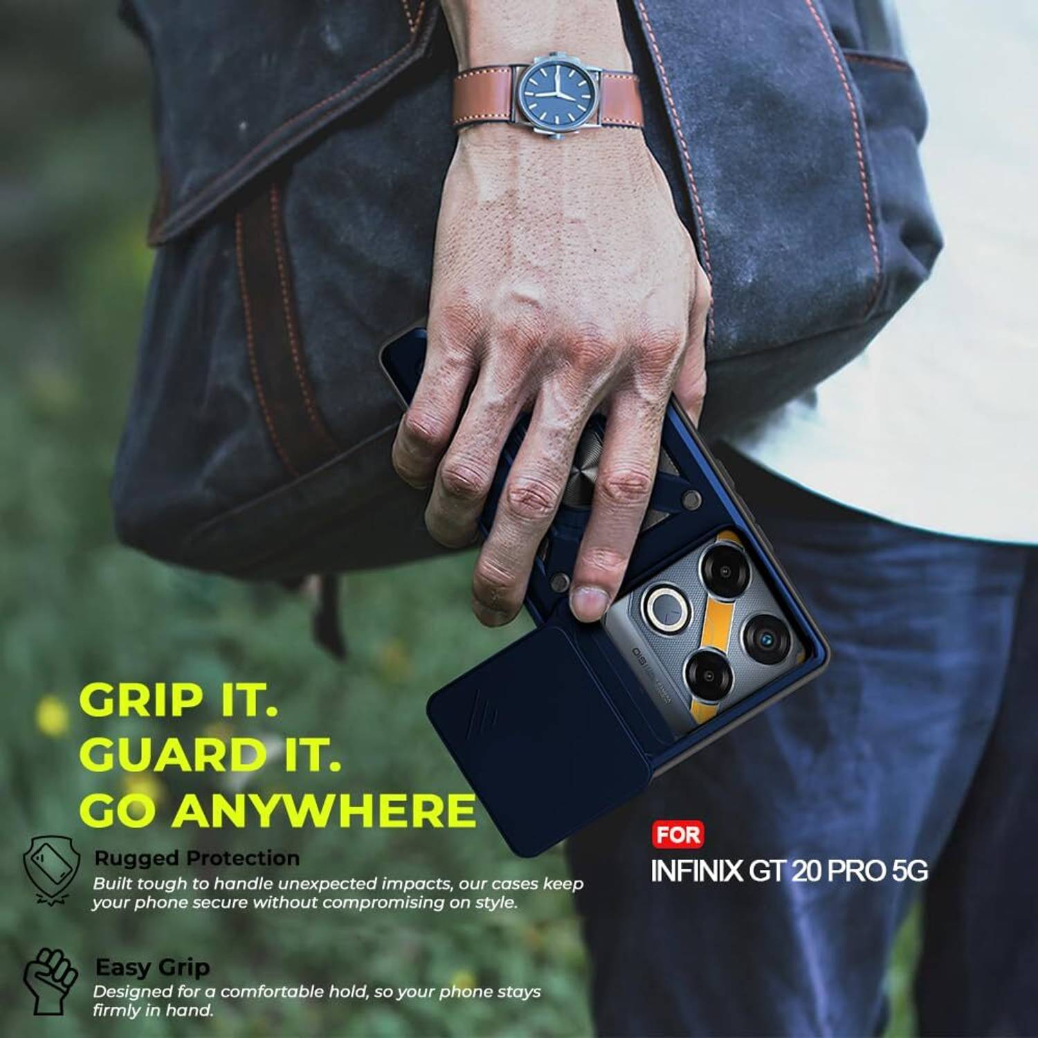 NewStatus Back Cover for Infinix GT 20 Pro 5G - Image 5