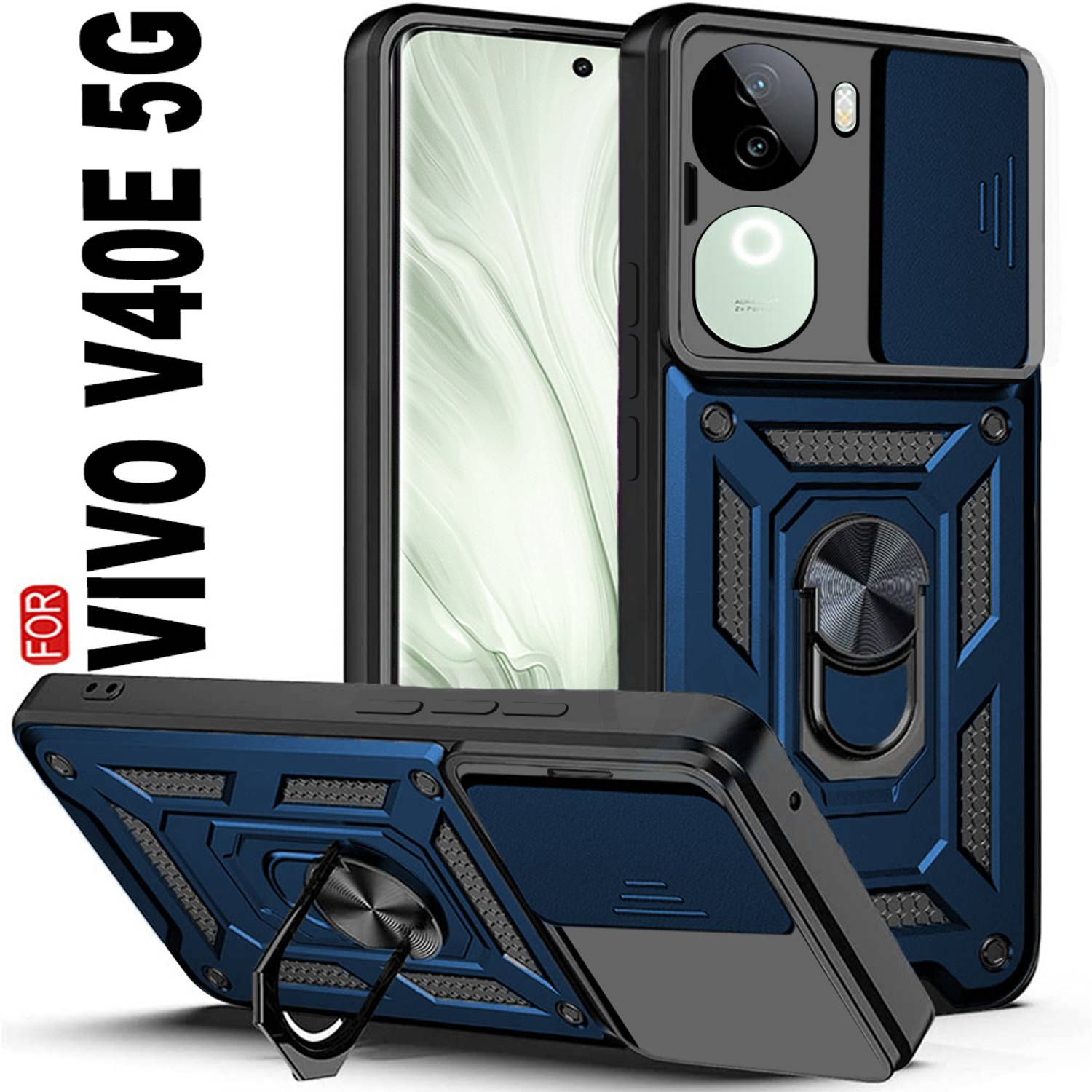 Fablue Back Cover for vivo V40e 5G