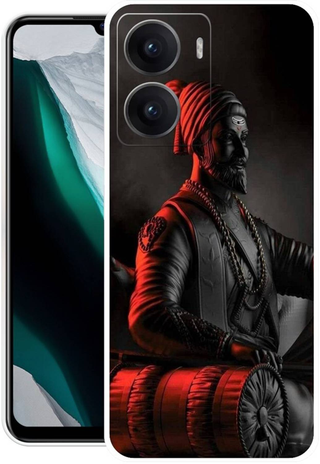 3D U PRINT Back Cover for Realme P3 5G,RMX5079,SHIVAJI, CHATRAPATI SHIVAJI MAHARAJ, INDIAN KING