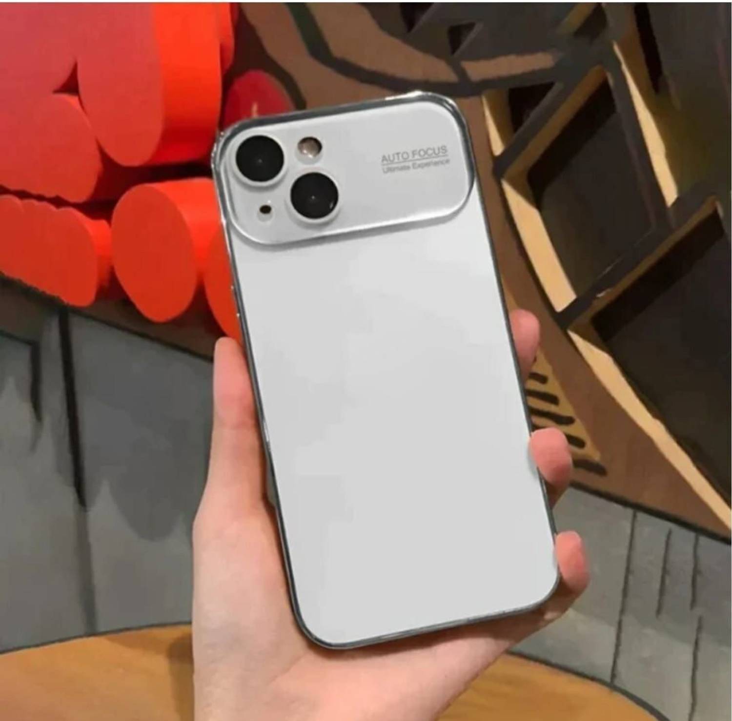 protectics Back Cover for Apple iPhone 15 White - Image 2