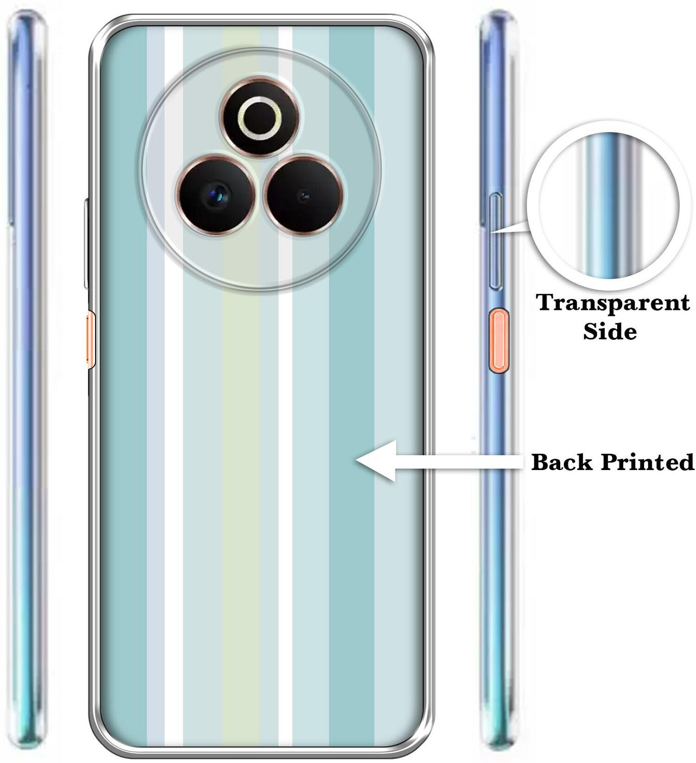Image of Casotec Back Cover for Realme P3 Pro 5G