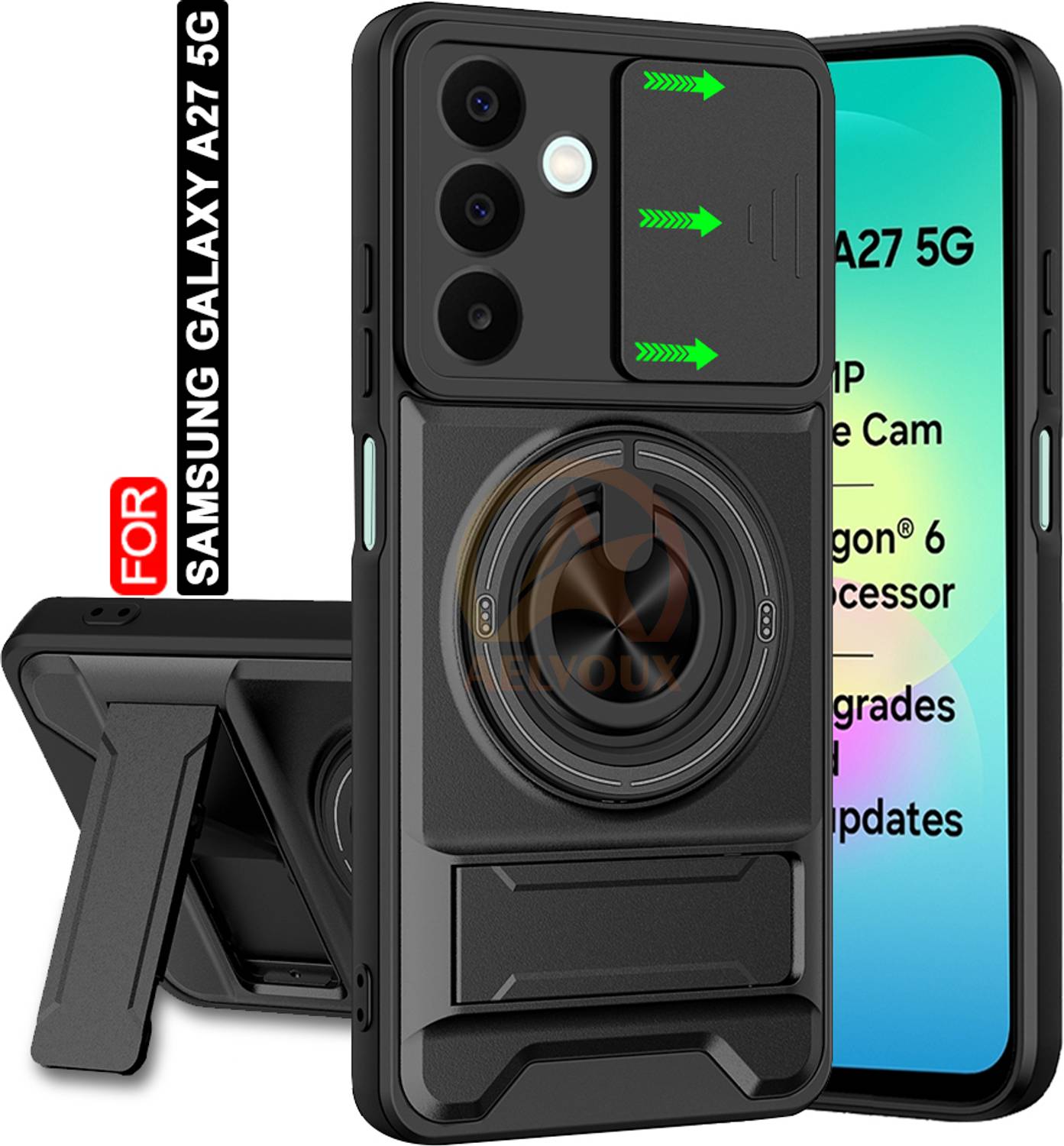 AelVouX Back Cover for Samsung Galaxy A27 5G