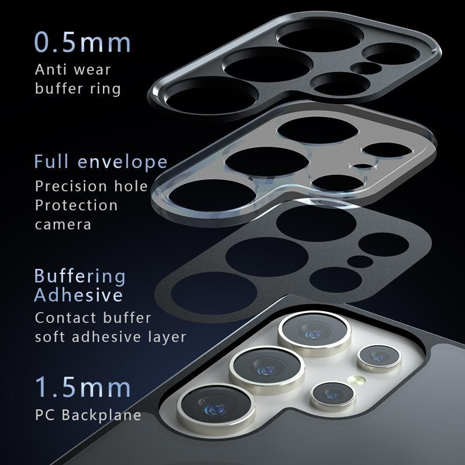 Image of Wellpoint Back Cover for SAMSUNG Galaxy S25 Ultra