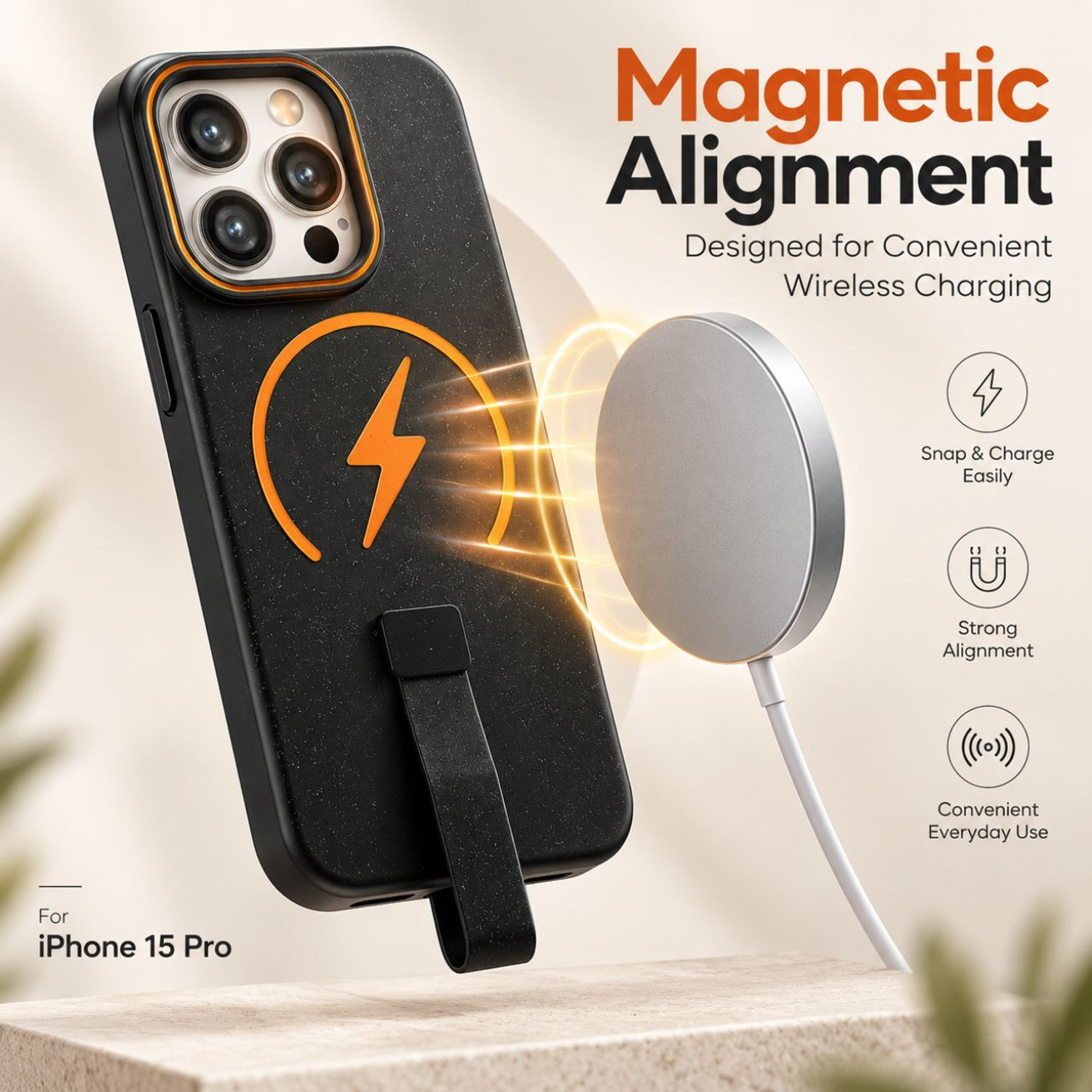 Image of shree divya Back Cover for iPhone 15 Pro
