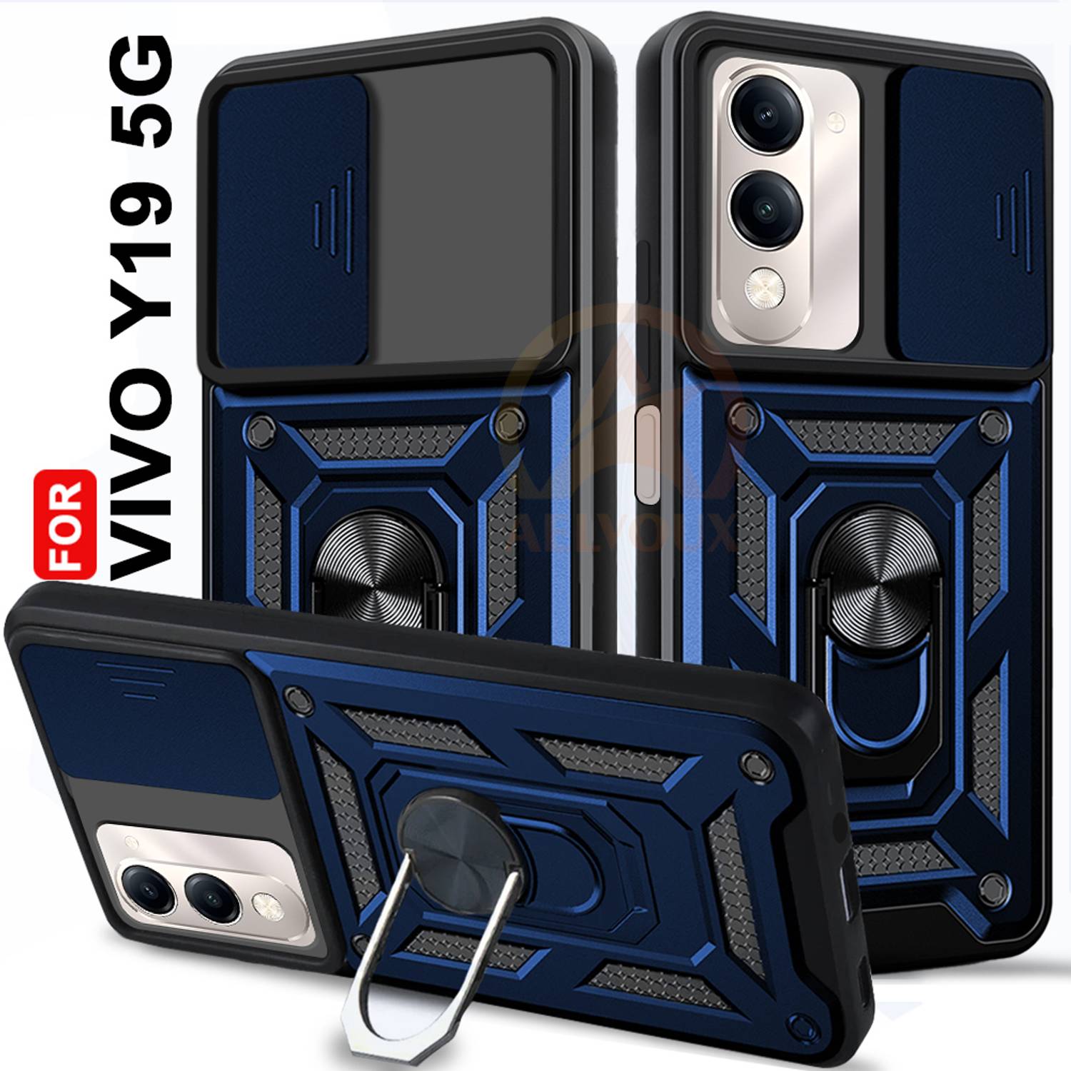 AelVouX Back Cover for Vivo Y19