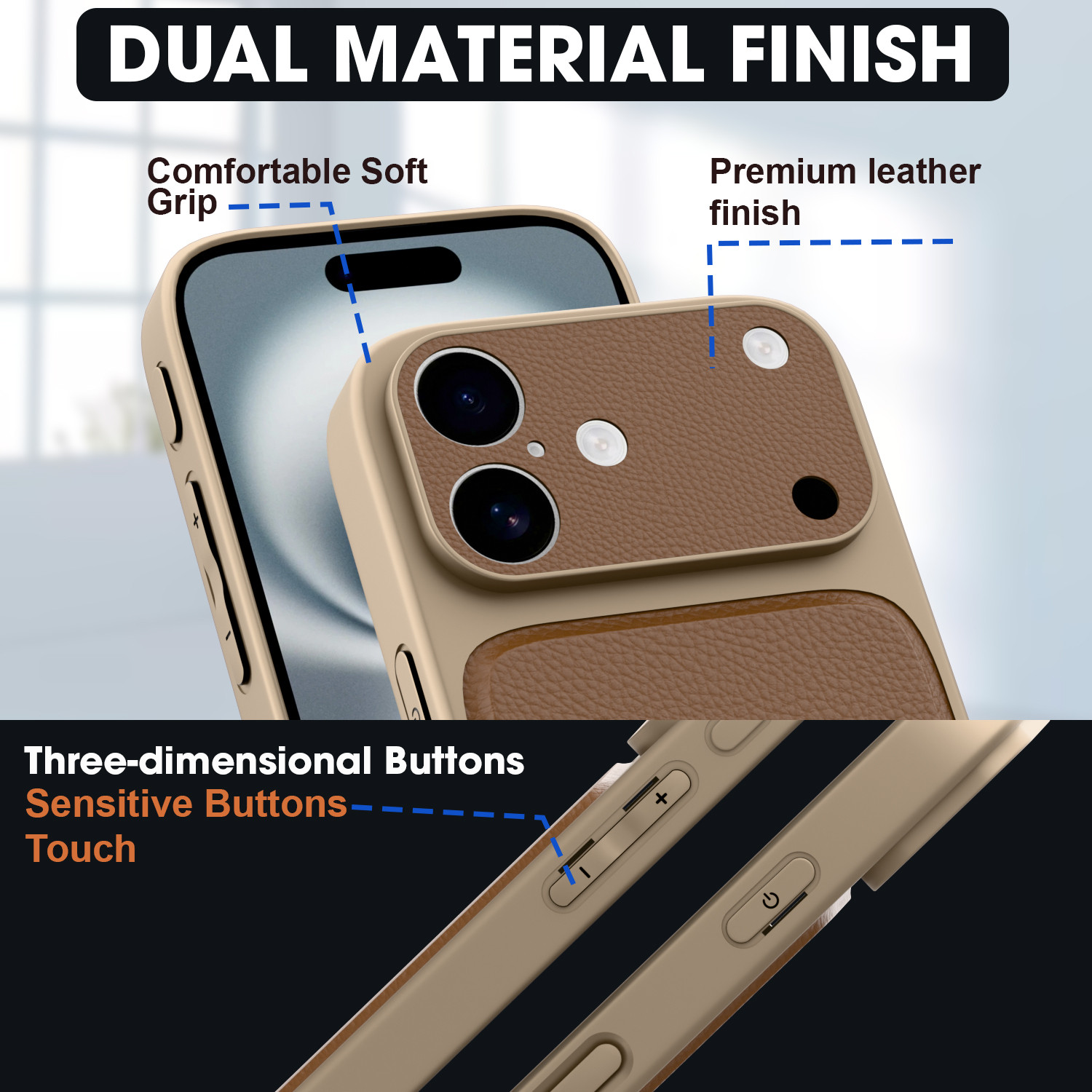 Image of KartV Back Cover for Apple iPhone 16