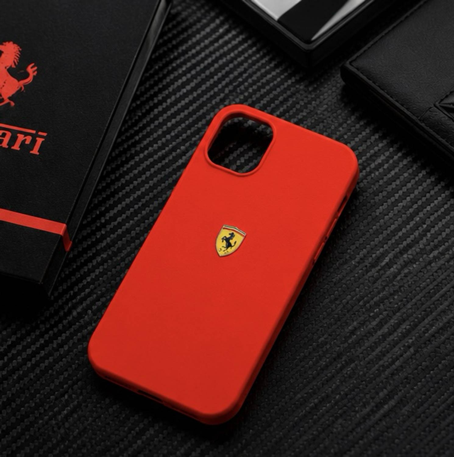 Phonixzone Back Cover for Apple iPhone 13 (Red) - Image 5