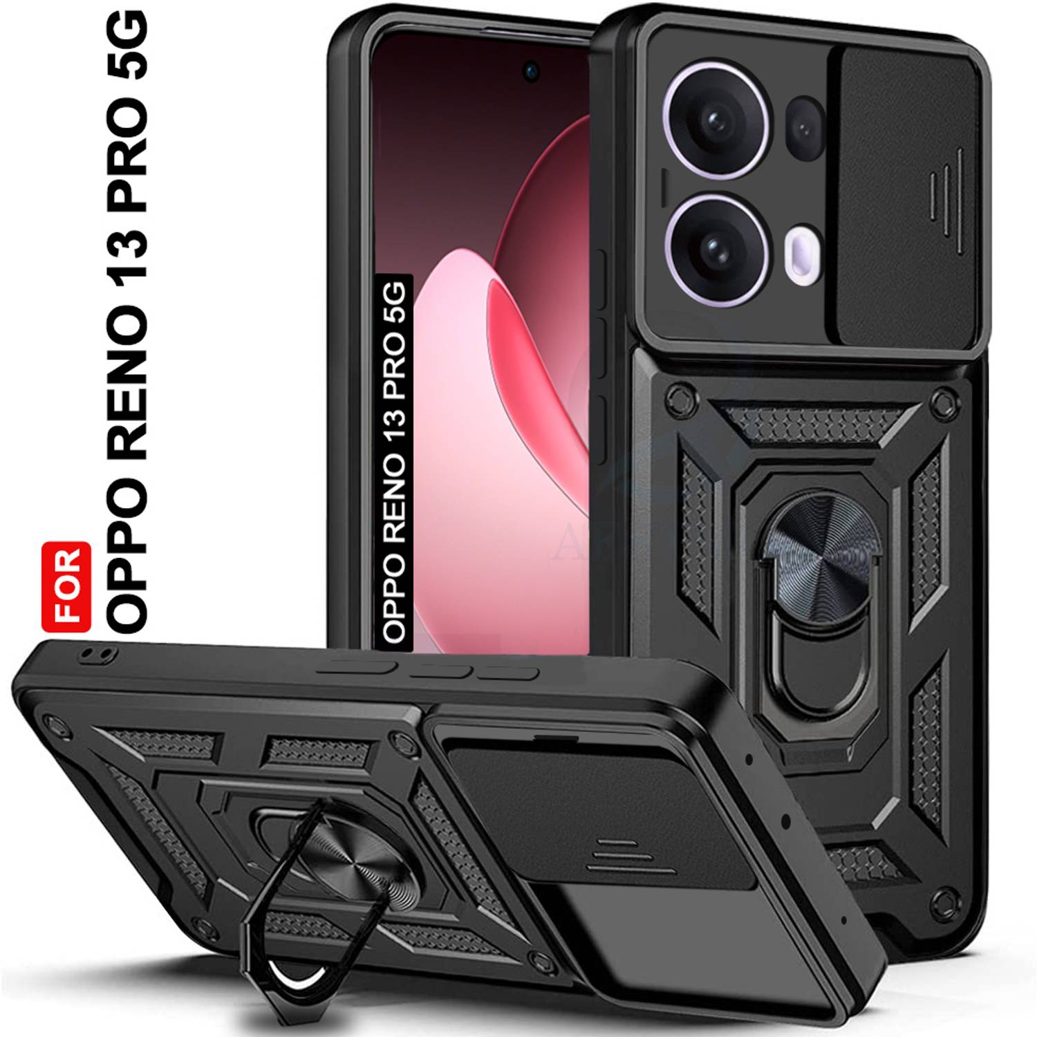 AESTMO Back Cover for Oppo Reno 13 Pro 5G, Oppo Reno13 Pro 5G
