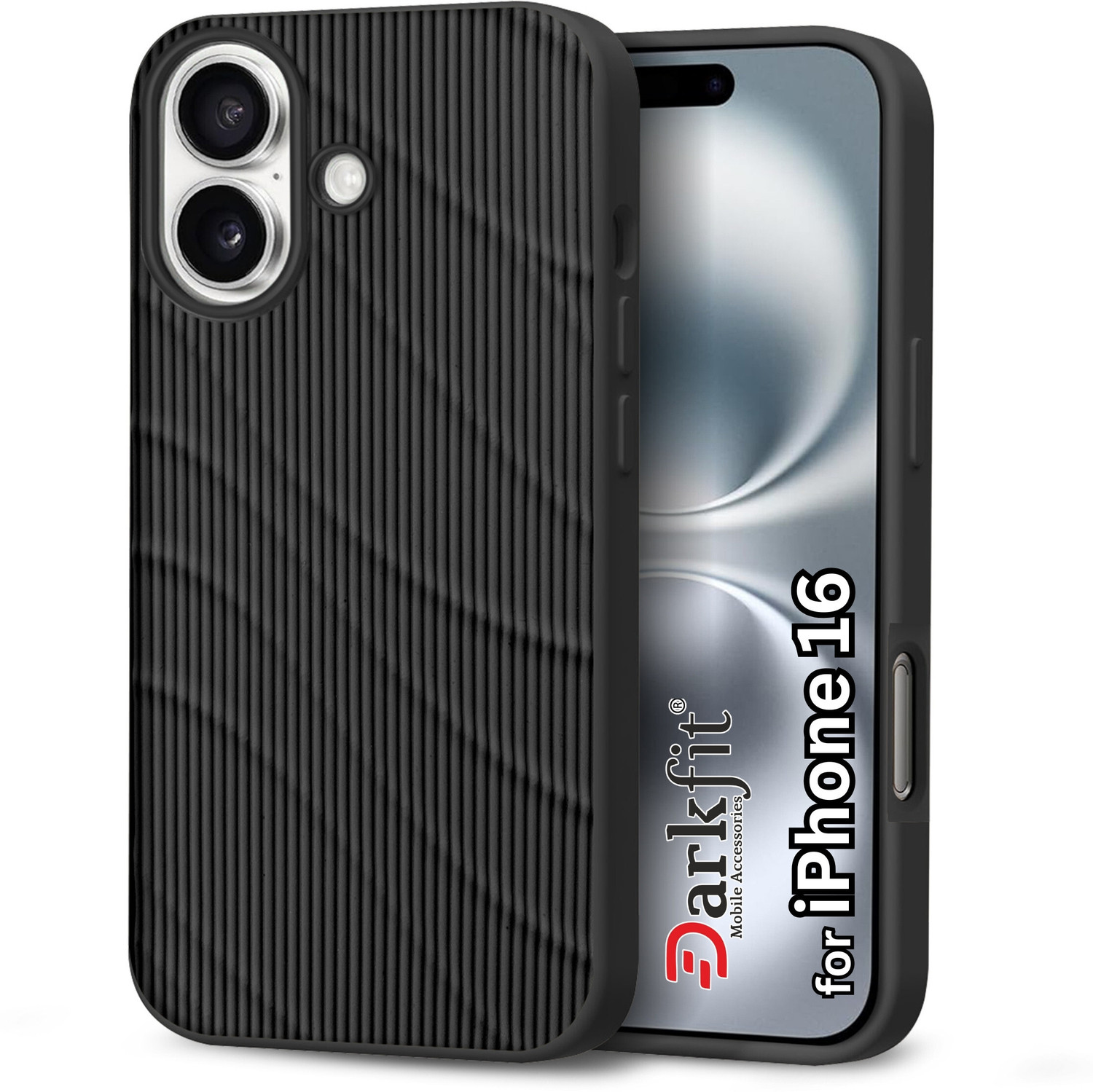 Image of DARKFIT Back Cover for Apple iPhone 16