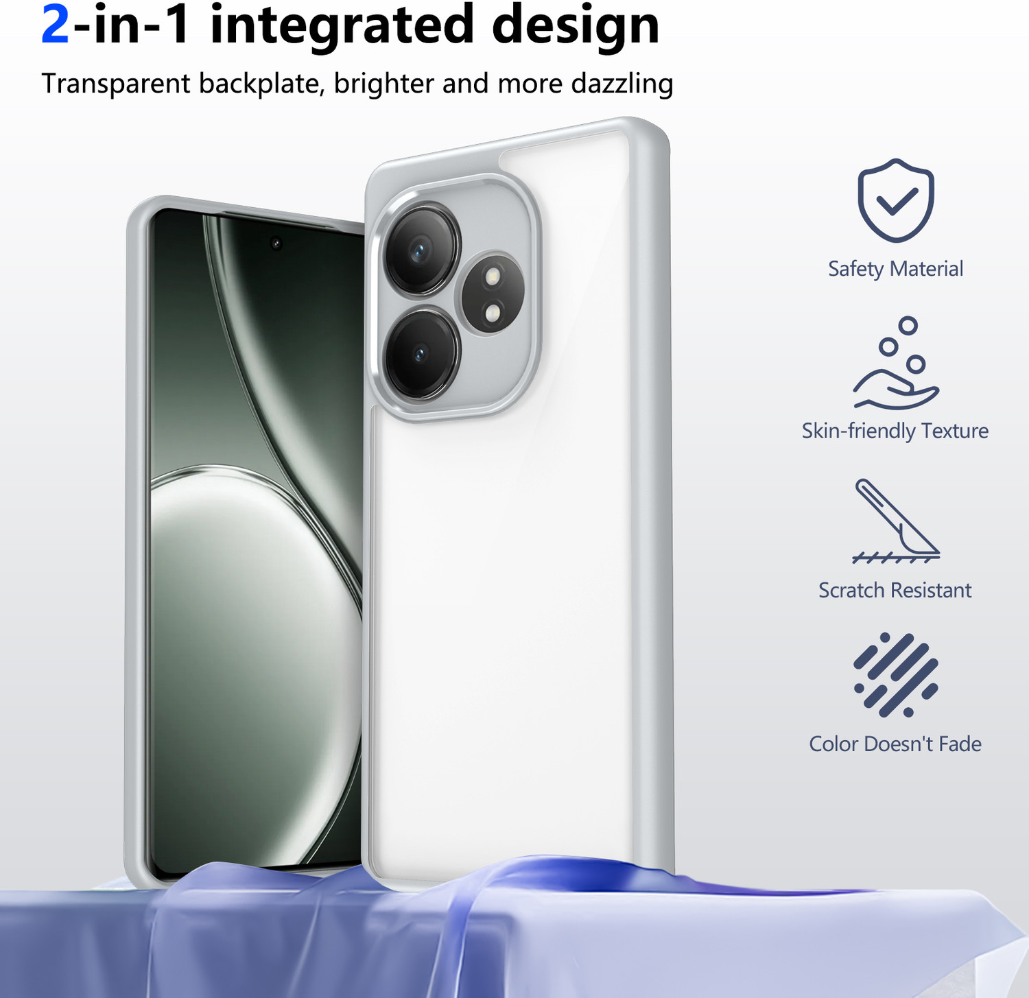 Image of Cover Alive Back Cover for RealMe GT 6T 5G