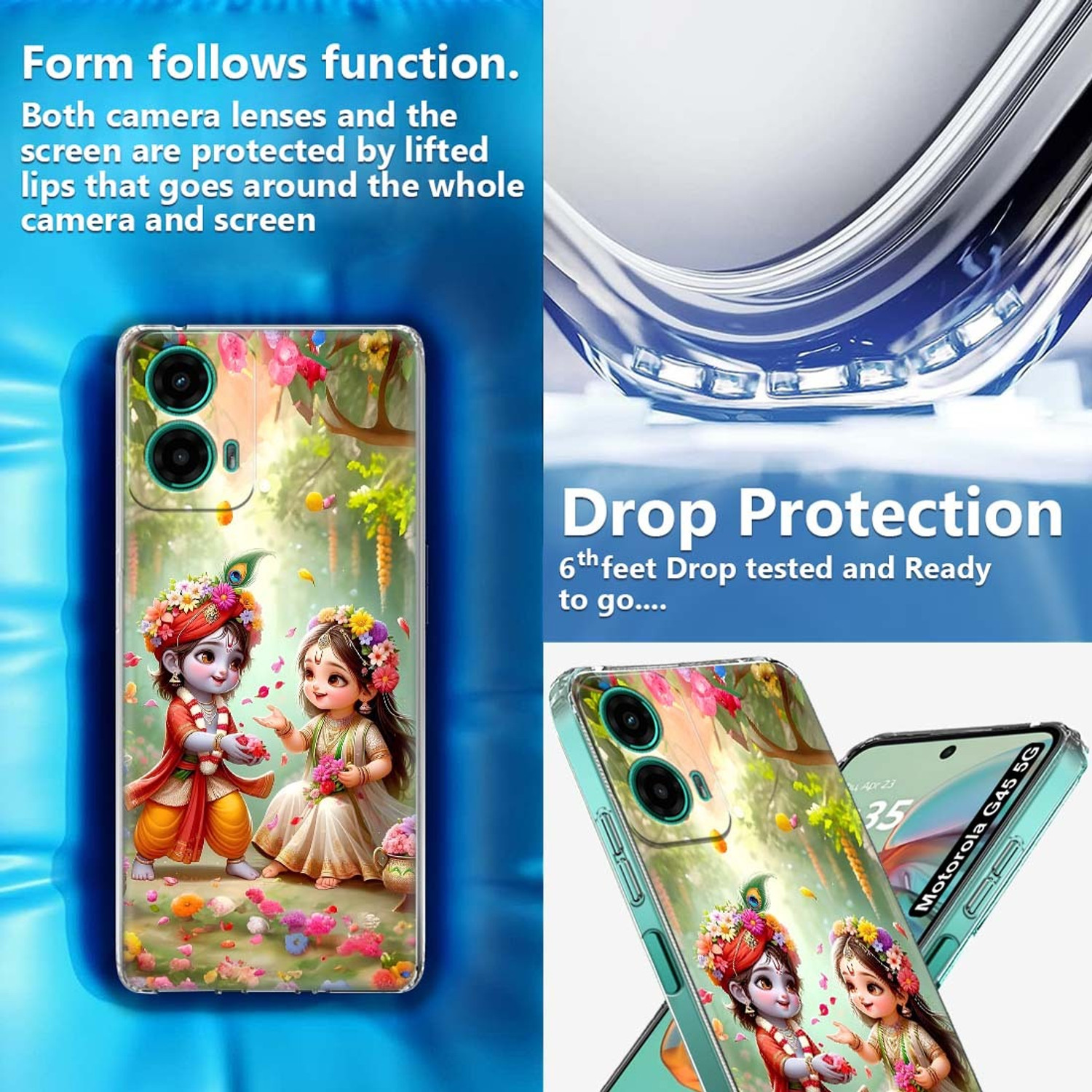 Image of Memia Back Cover for MOTOROLA g45 5G