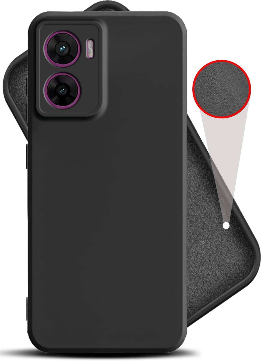 AuraX Back Cover for Motorola G06 Power, Moto G06 Power