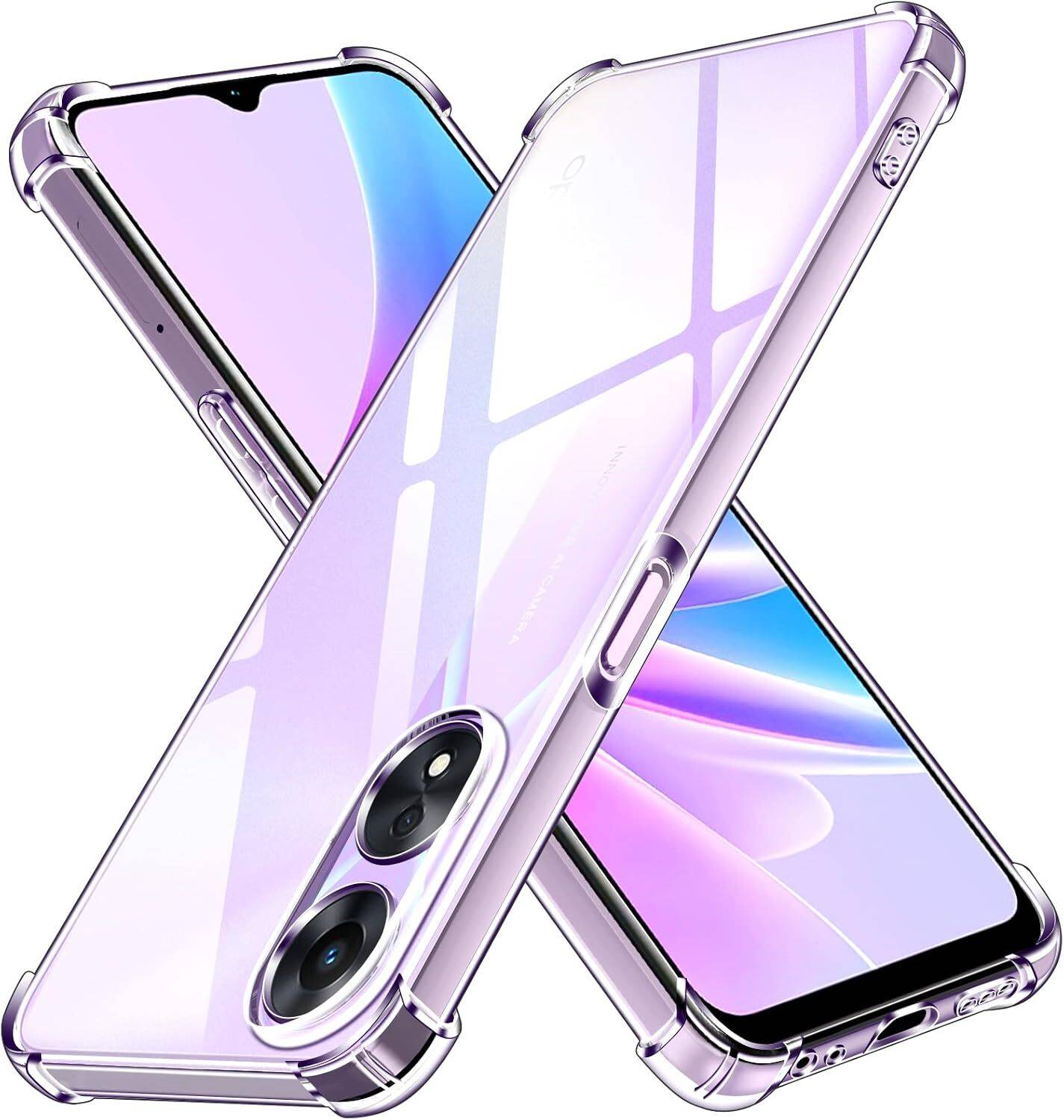 CLOVYR Back Cover for Oppo A78 5G / Oppo A58 5G
