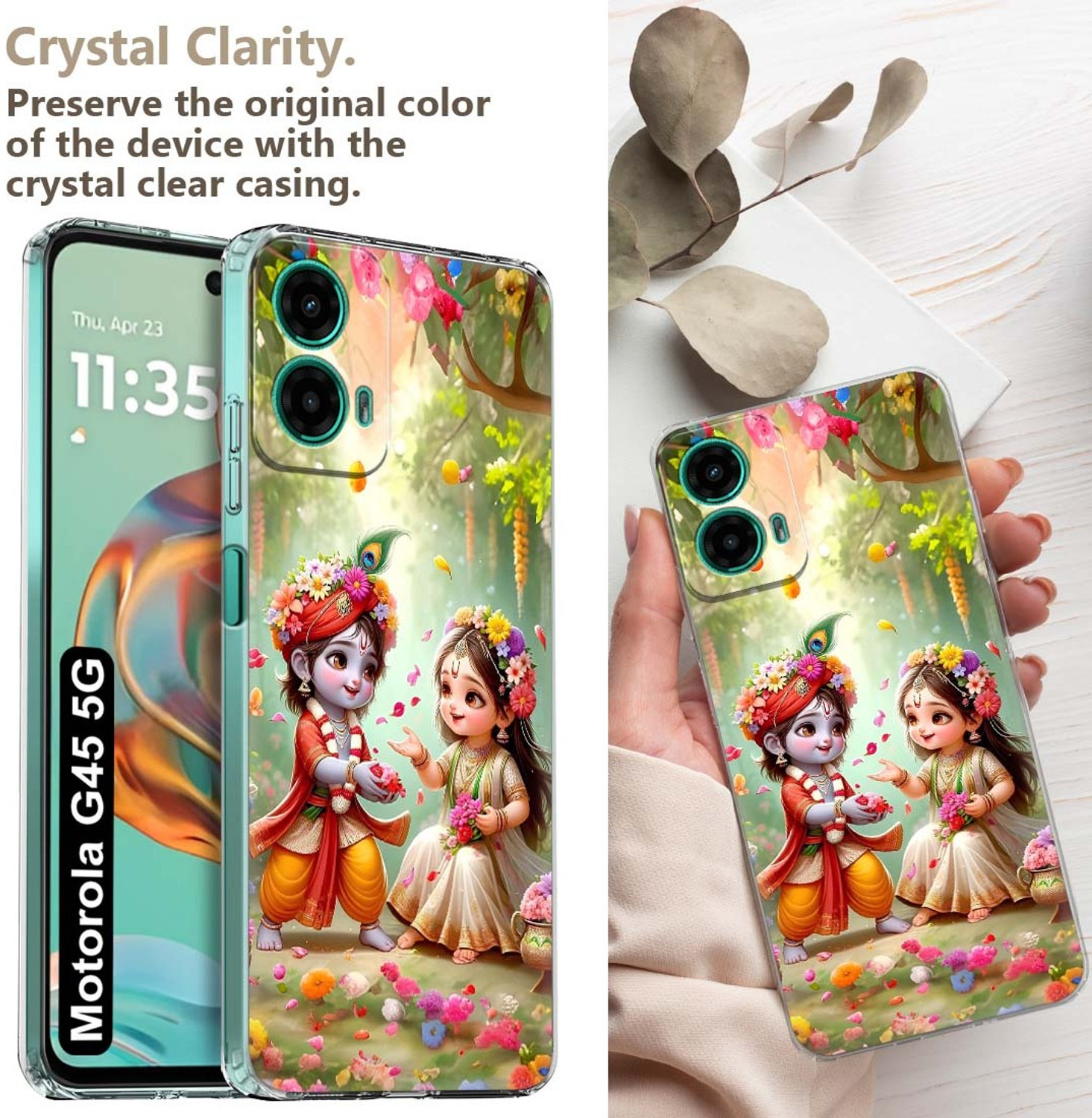 Image of Memia Back Cover for MOTOROLA g45 5G