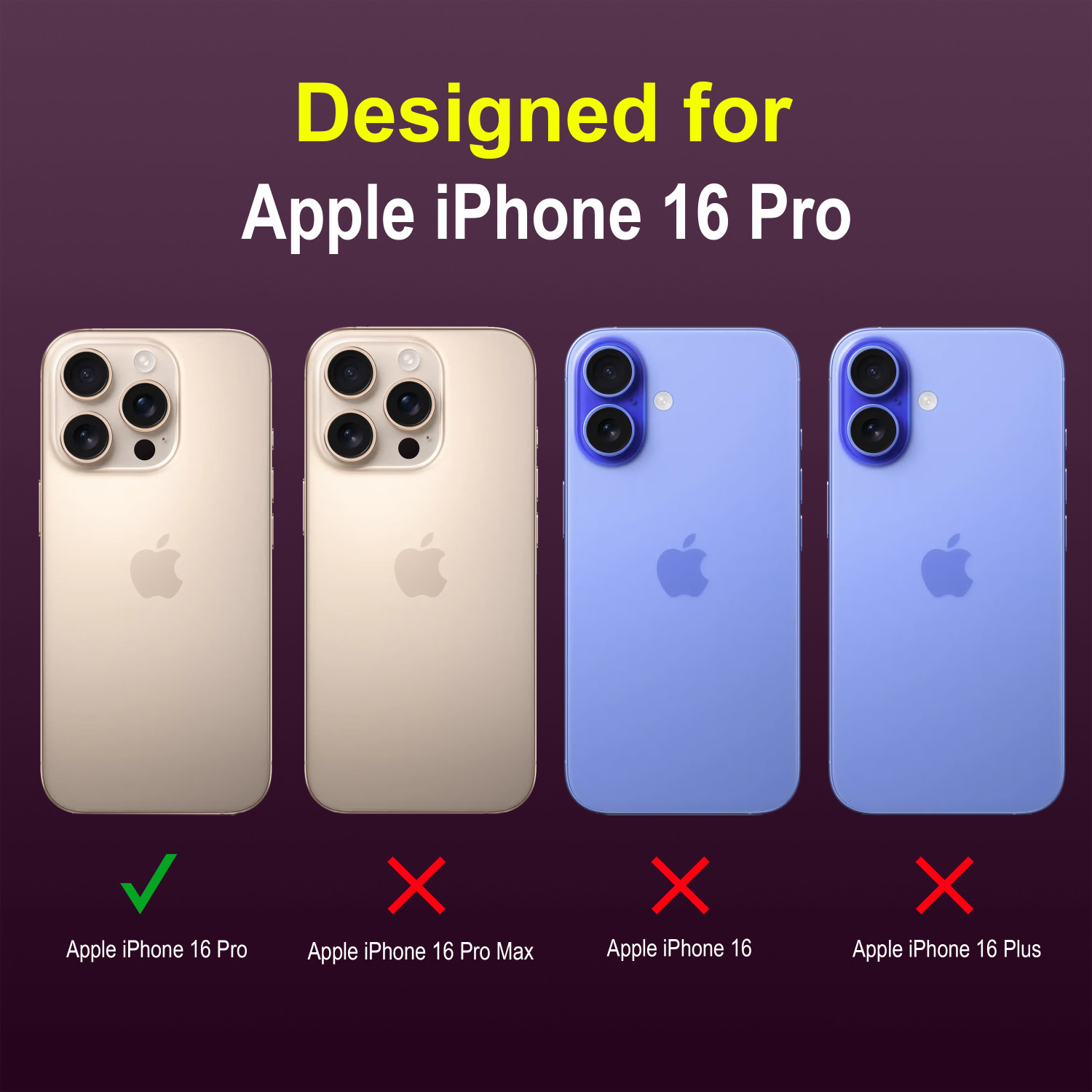 Image of GLOBAL NOMAD Back Cover for Apple iPhone 16 Pro