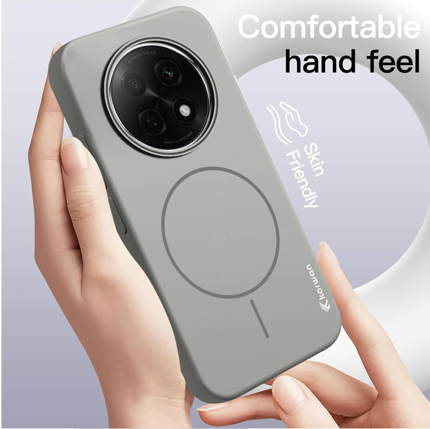 KARWAN Back Cover for Oppo F29 Pro Gray - Image 2