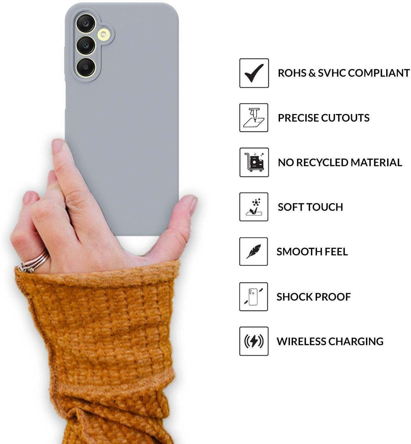 Image of Sprig Back Cover for Samsung Galaxy A25 5G, Samsung A25, Galaxy A25, A25
