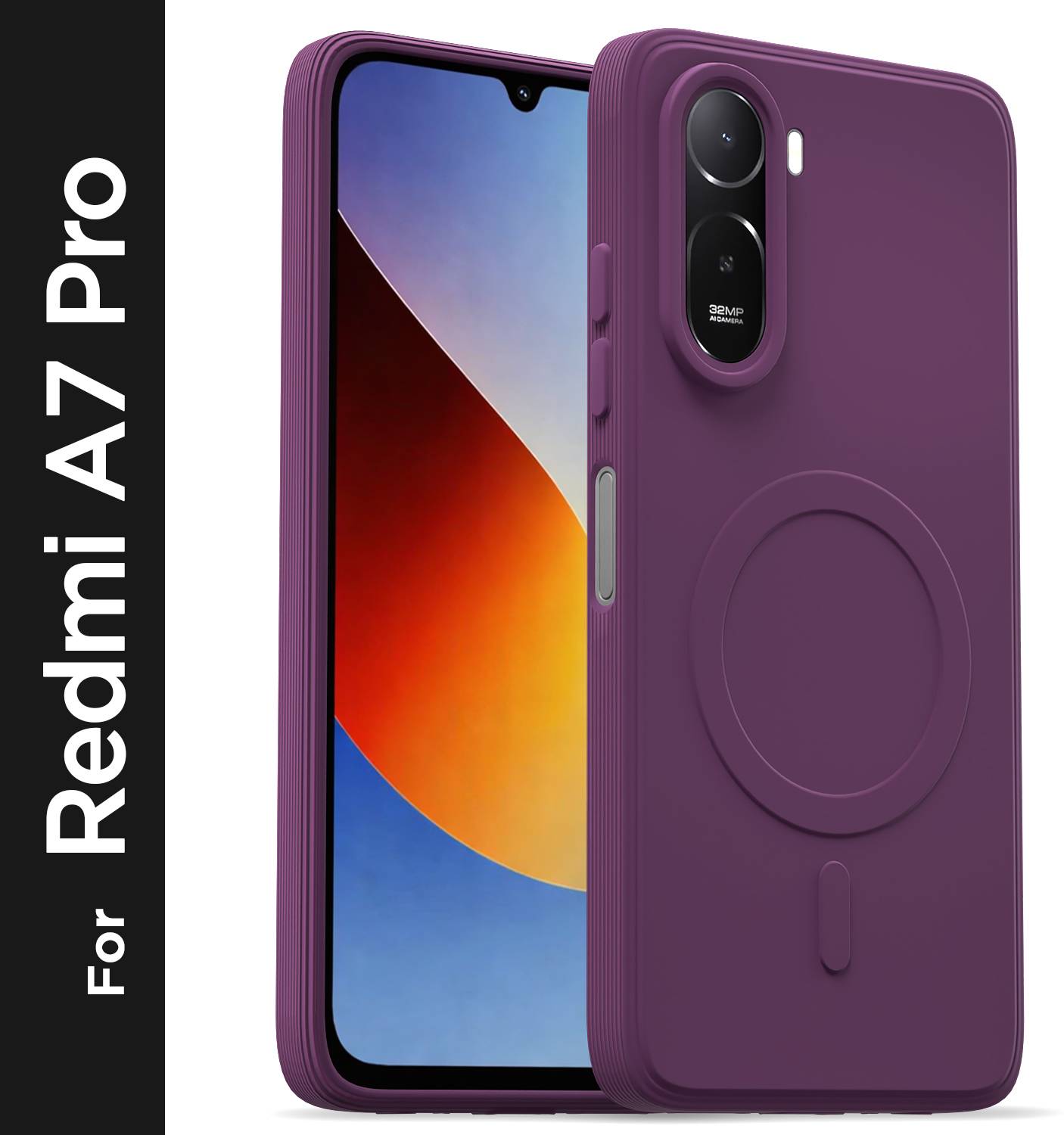 GLOBAL NOMAD Back Cover for Redmi A7 Pro 5G