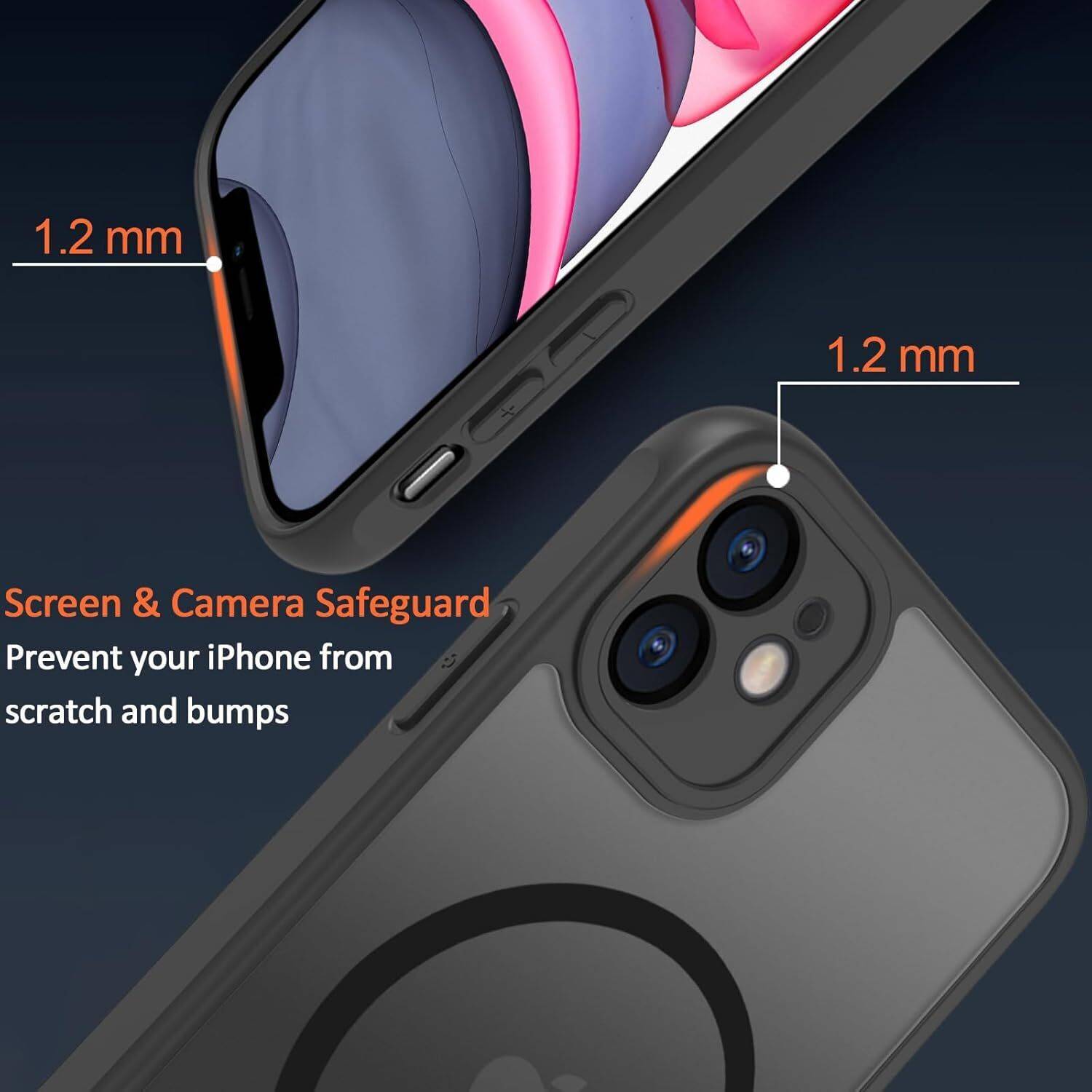 Doubledicestore iPhone 11 Back Cover Black - Image 4