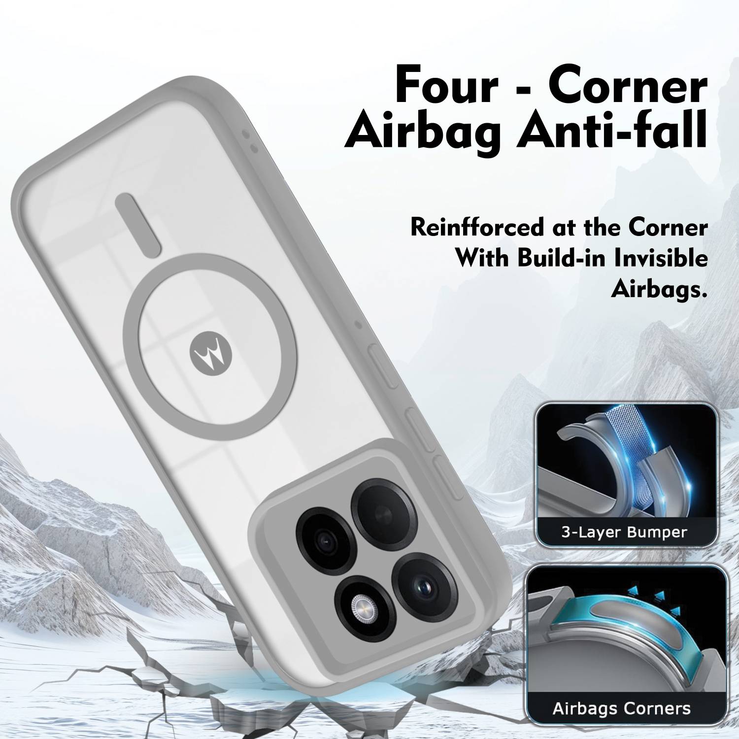 V-TAN Back Cover for Motorola Edge 60 Pro - Image 4