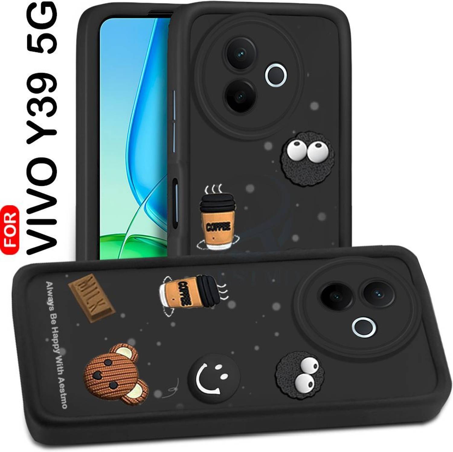 AESTMO Back Cover for Vivo Y39 5G