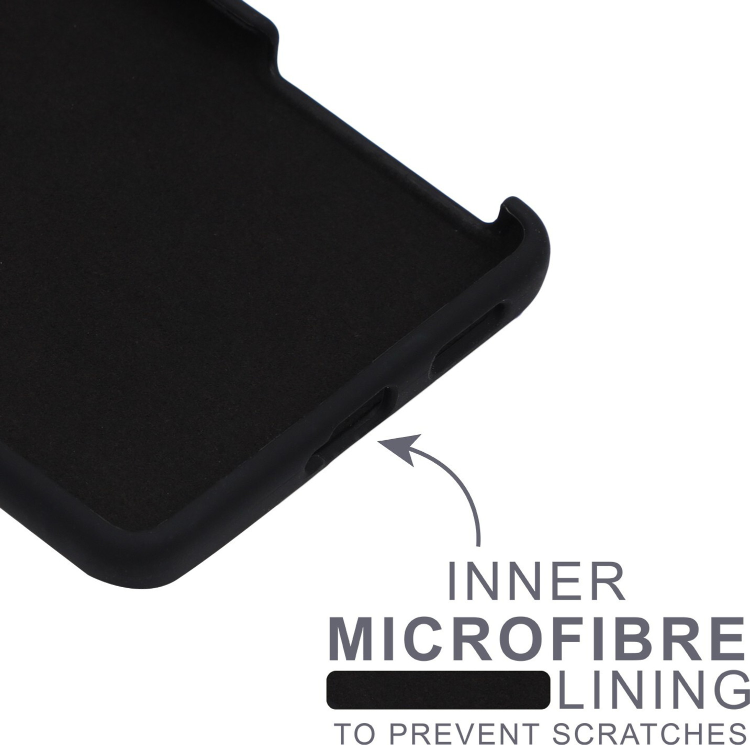 Image of Sprig Liquid Silicone Back Cover for POCO F3 GT, Poco F3 GT
